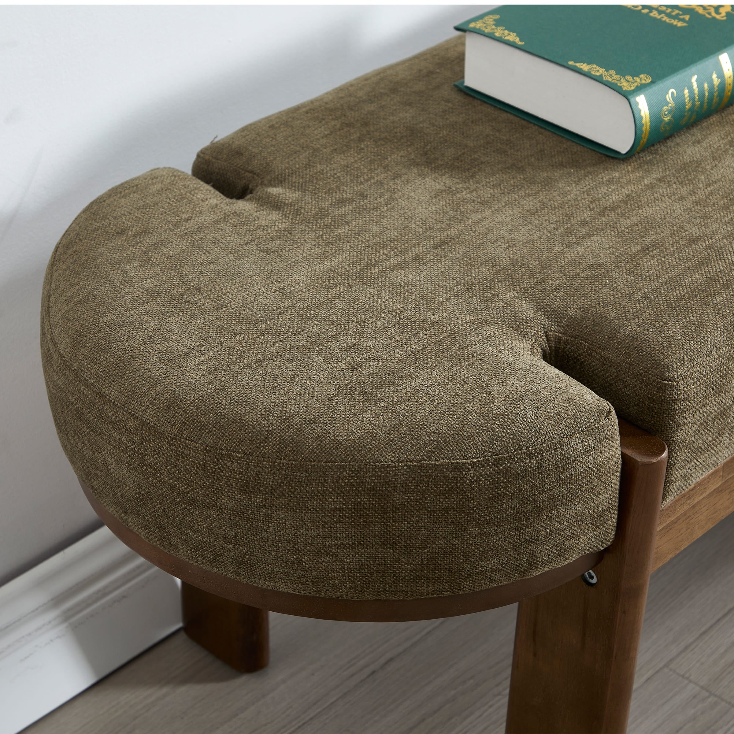 CIMOTA 49 Inch Modern Wood End of Bed Bench - 2656BH