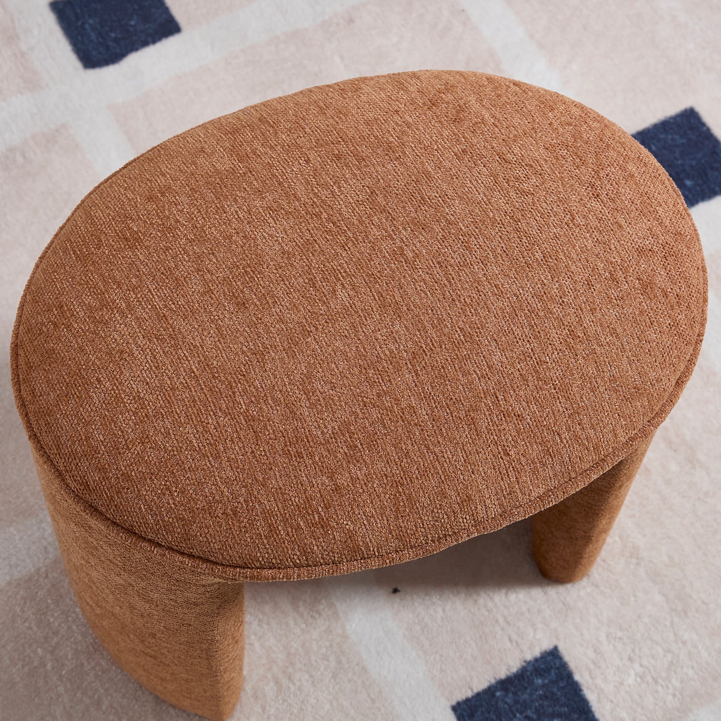 ZH4YOU 53"W Bedroom Bench with 2 Small Stools - 2653BH