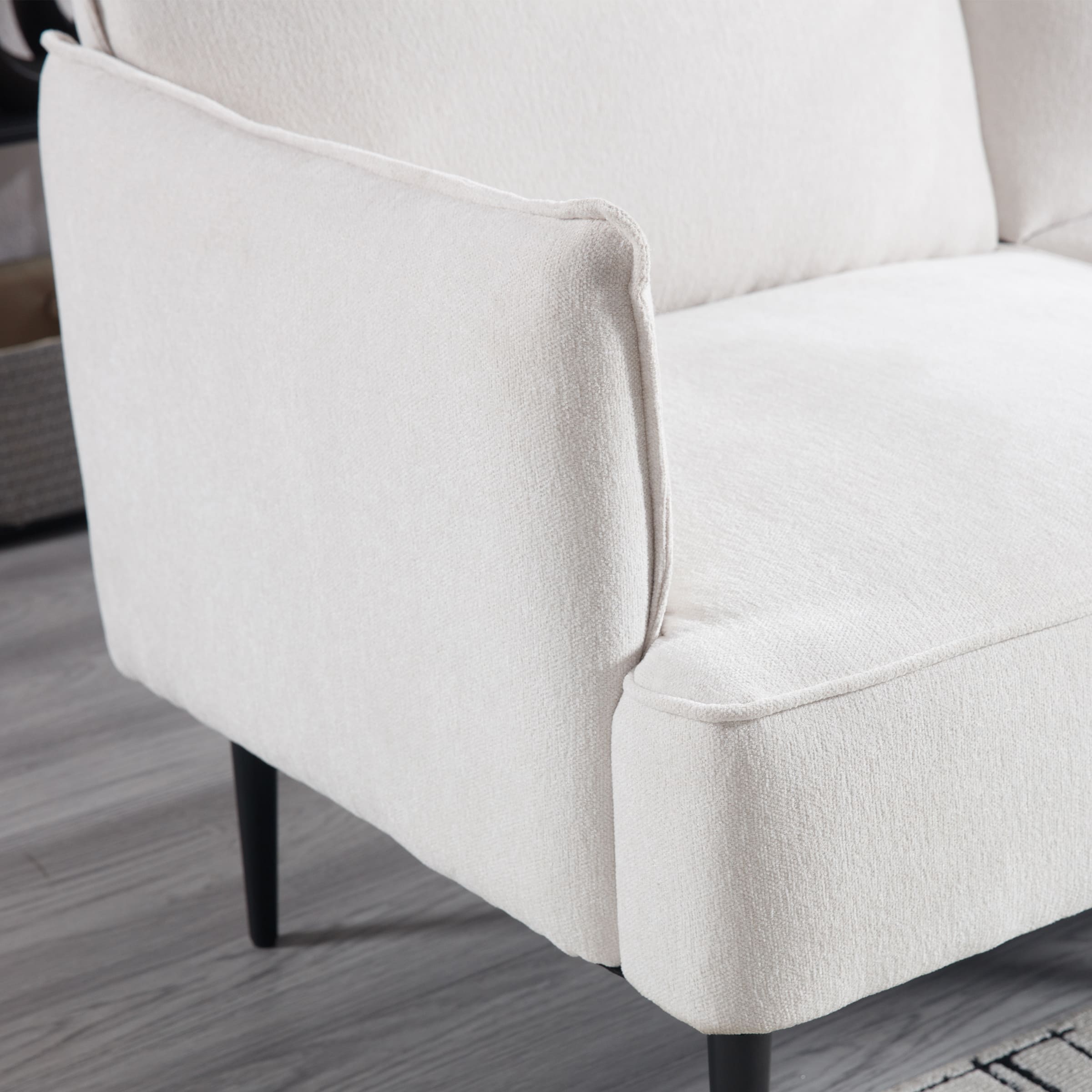 ROCITY 53 Inch Modern Loveseat Sofa with Deep Seats - 3051SF