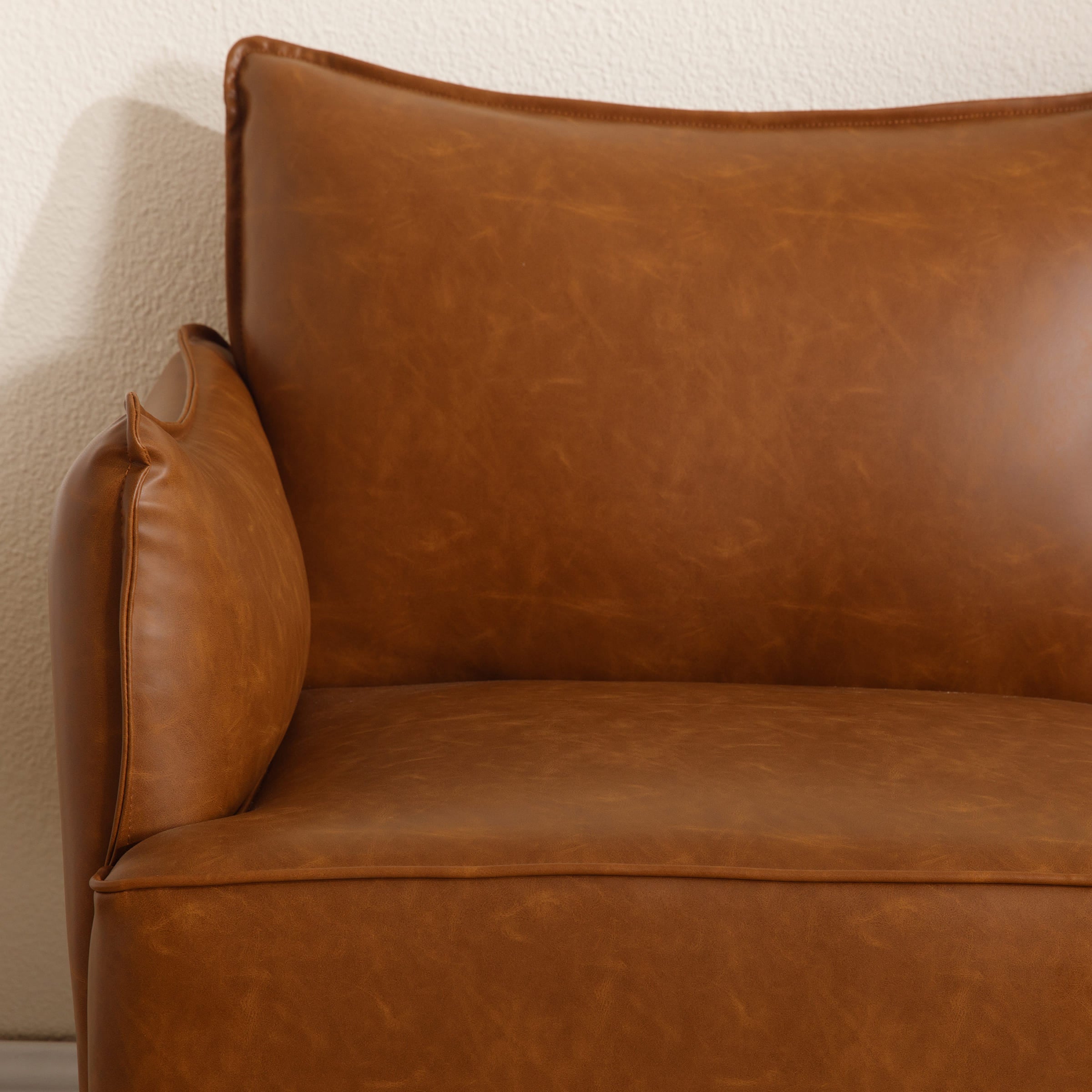 ROCITY 53 Inch Modern Loveseat Sofa with Deep Seats - 3051SF