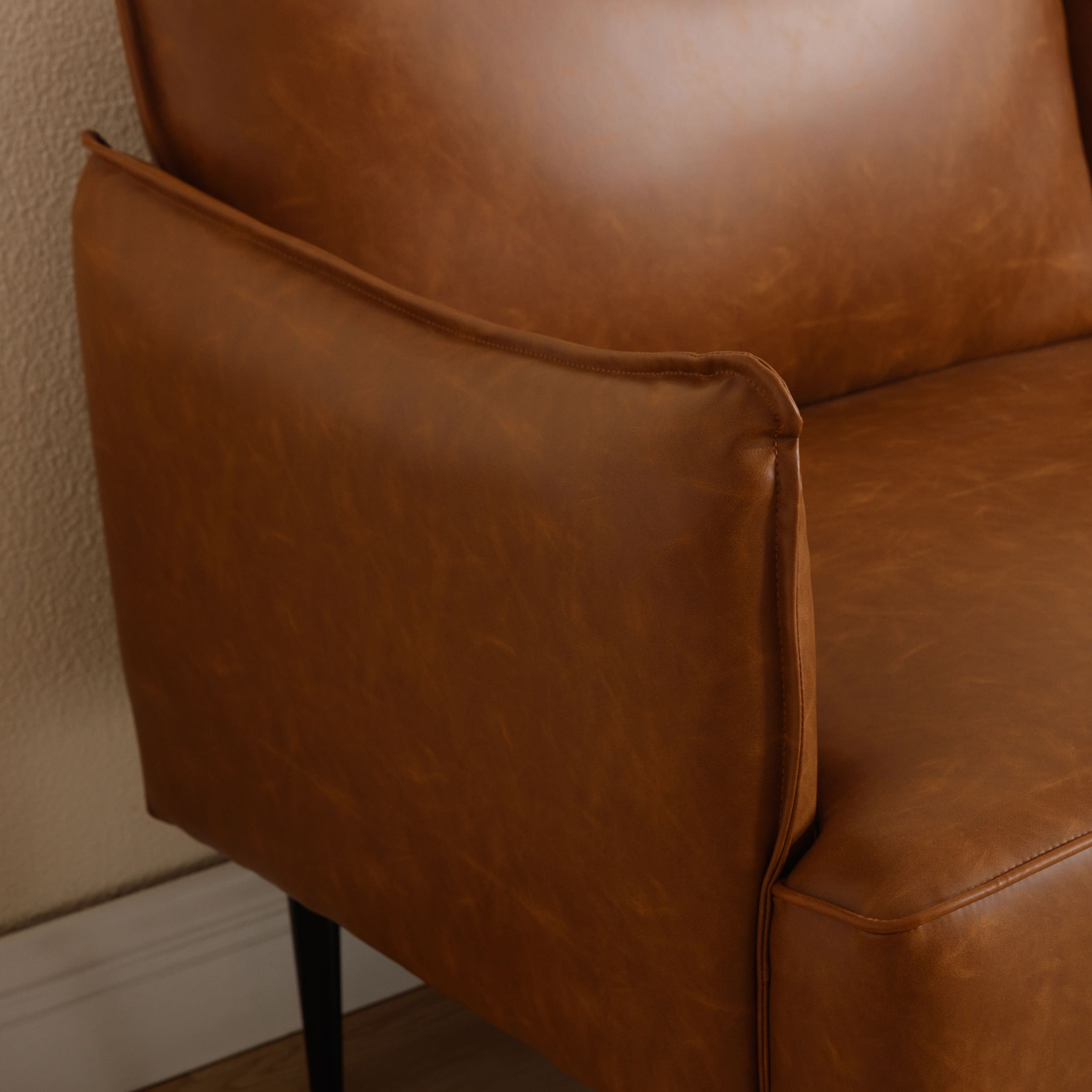 ROCITY 53 Inch Modern Loveseat Sofa with Deep Seats - 3051SF