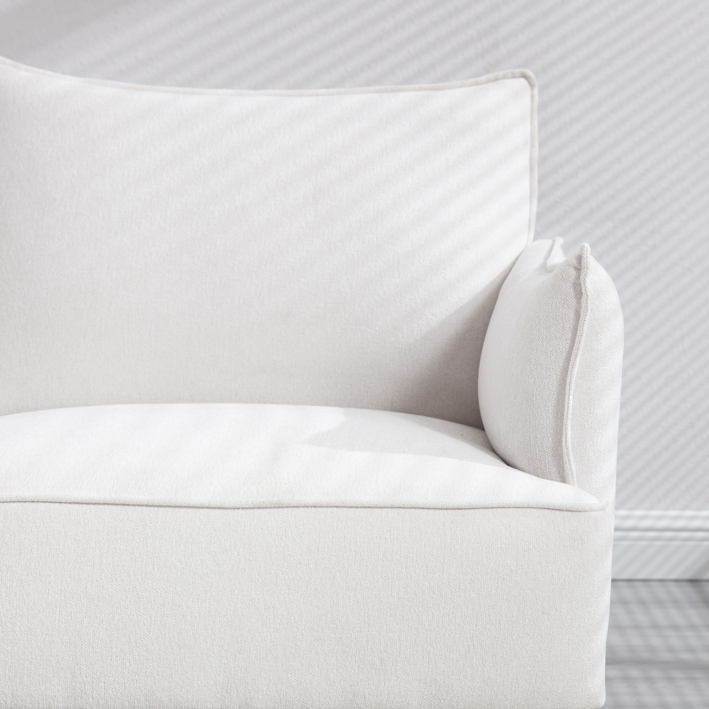 ROCITY 53 Inch Modern Loveseat Sofa with Deep Seats - 3051SF