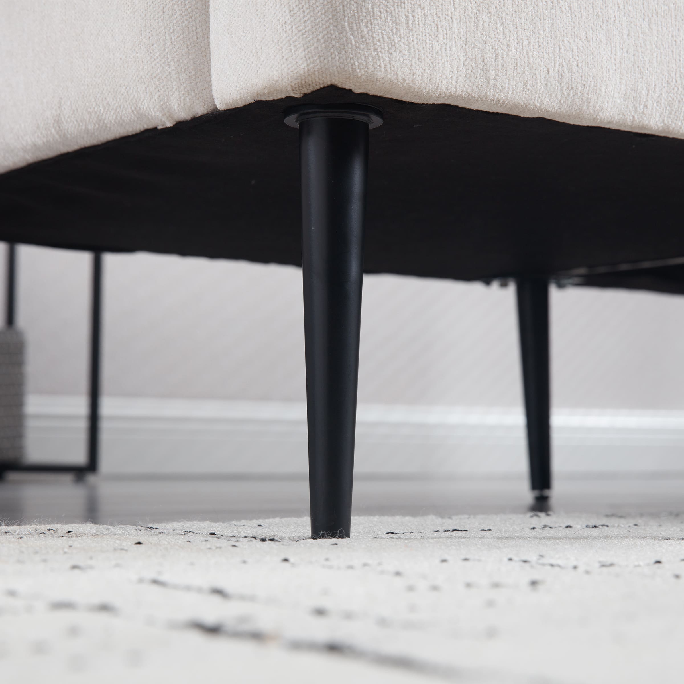 ROCITY 53 Inch Modern Loveseat Sofa with Deep Seats - 3051SF