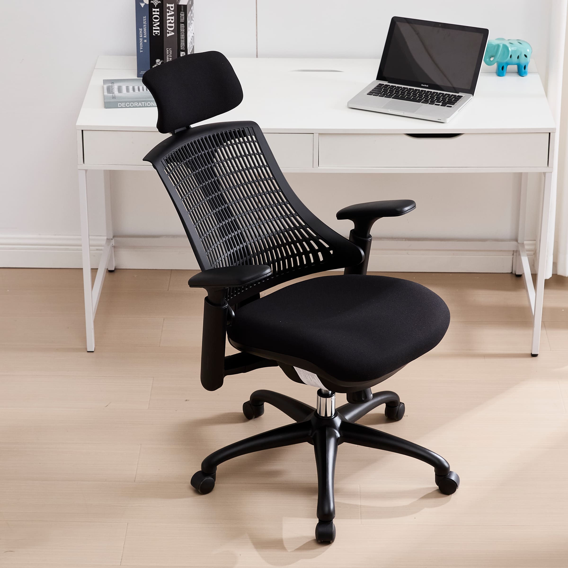 ROCITY Adjustable Office Chair with Headrest - 4789OC