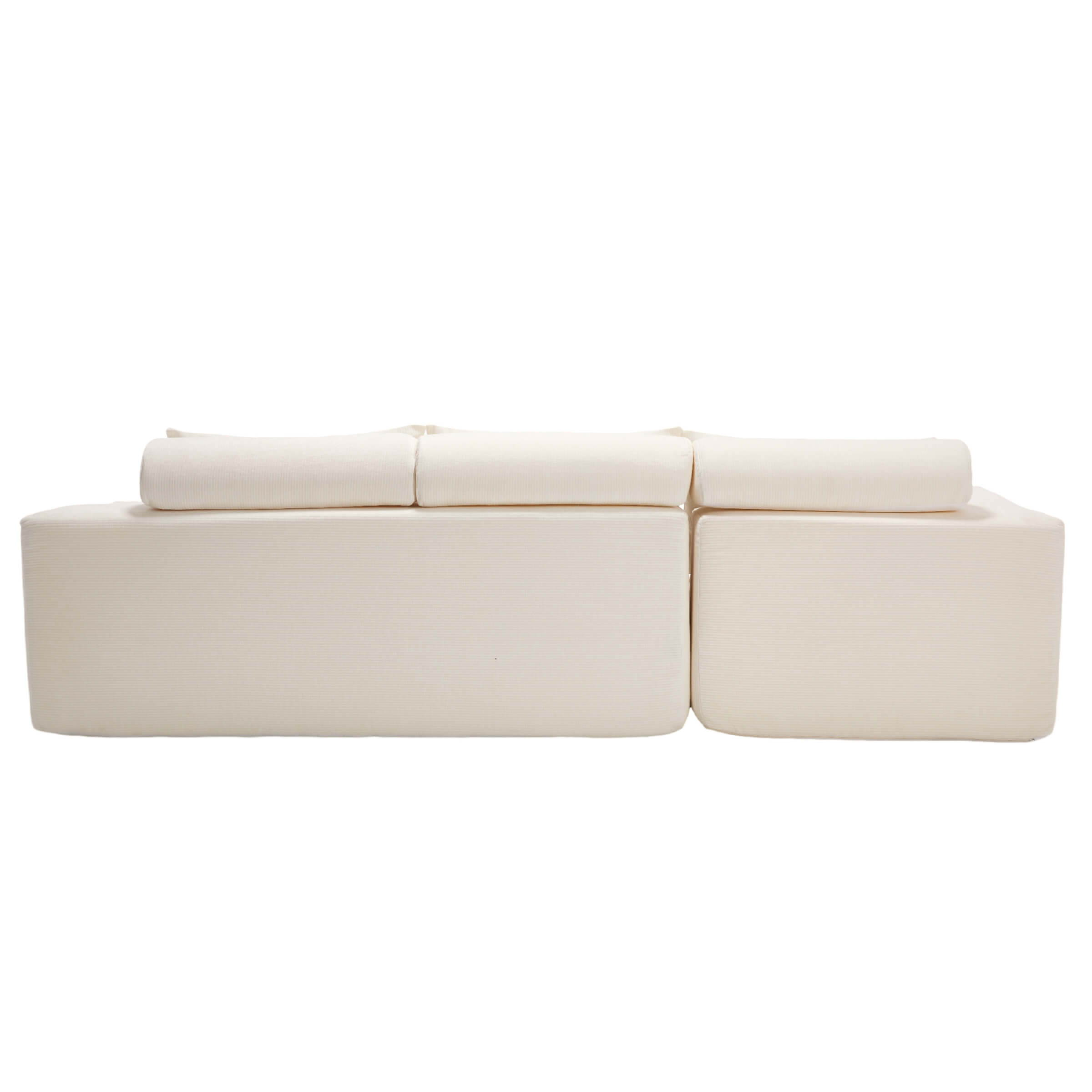 ROCITY Chenille Cloud Couch L-Shaped Sofa with Left Chaise - XXX20SF