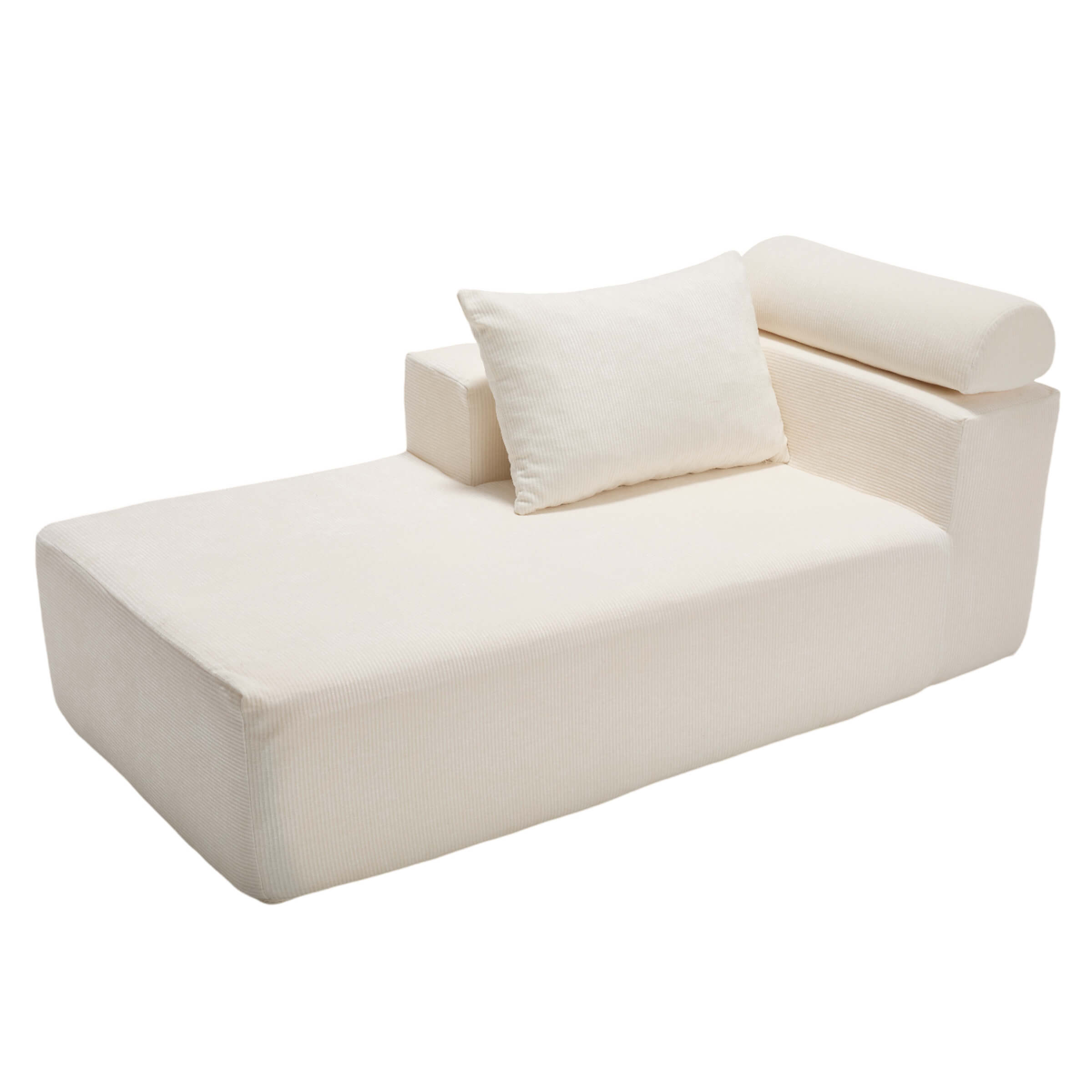 ROCITY Chenille Cloud Couch L-Shaped Sofa with Left Chaise - XXX20SF