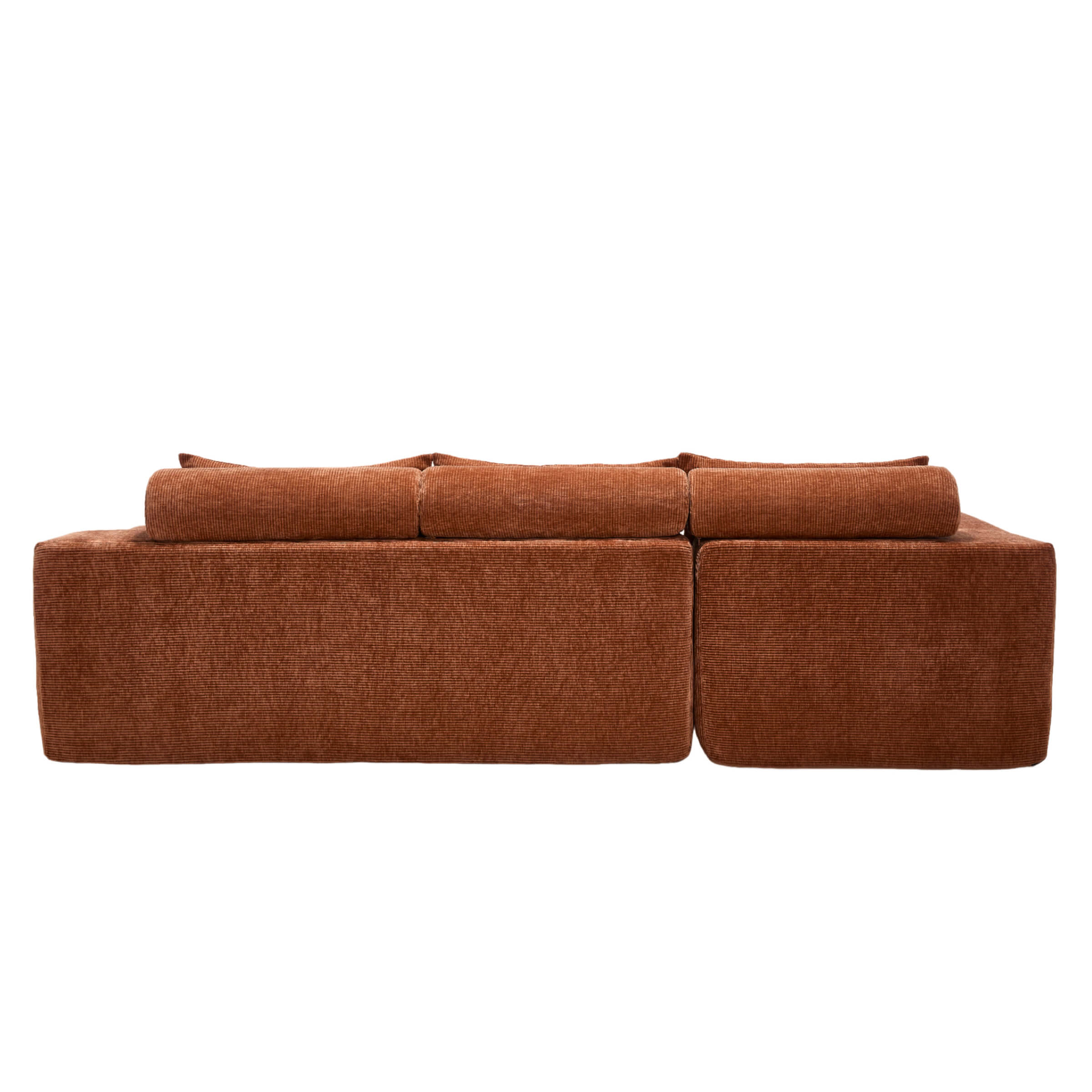 ROCITY Chenille Cloud Couch L-Shaped Sofa with Left Chaise - XXX20SF