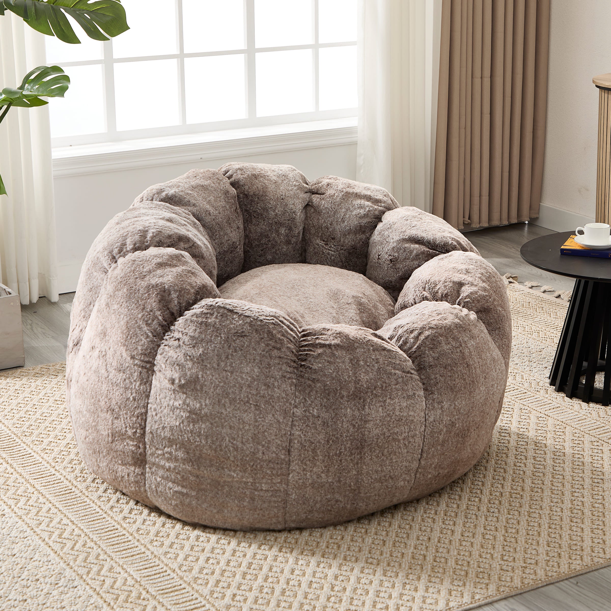 ROCITY Corduroy Bean Bag Chair Sofa - XXX22SF
