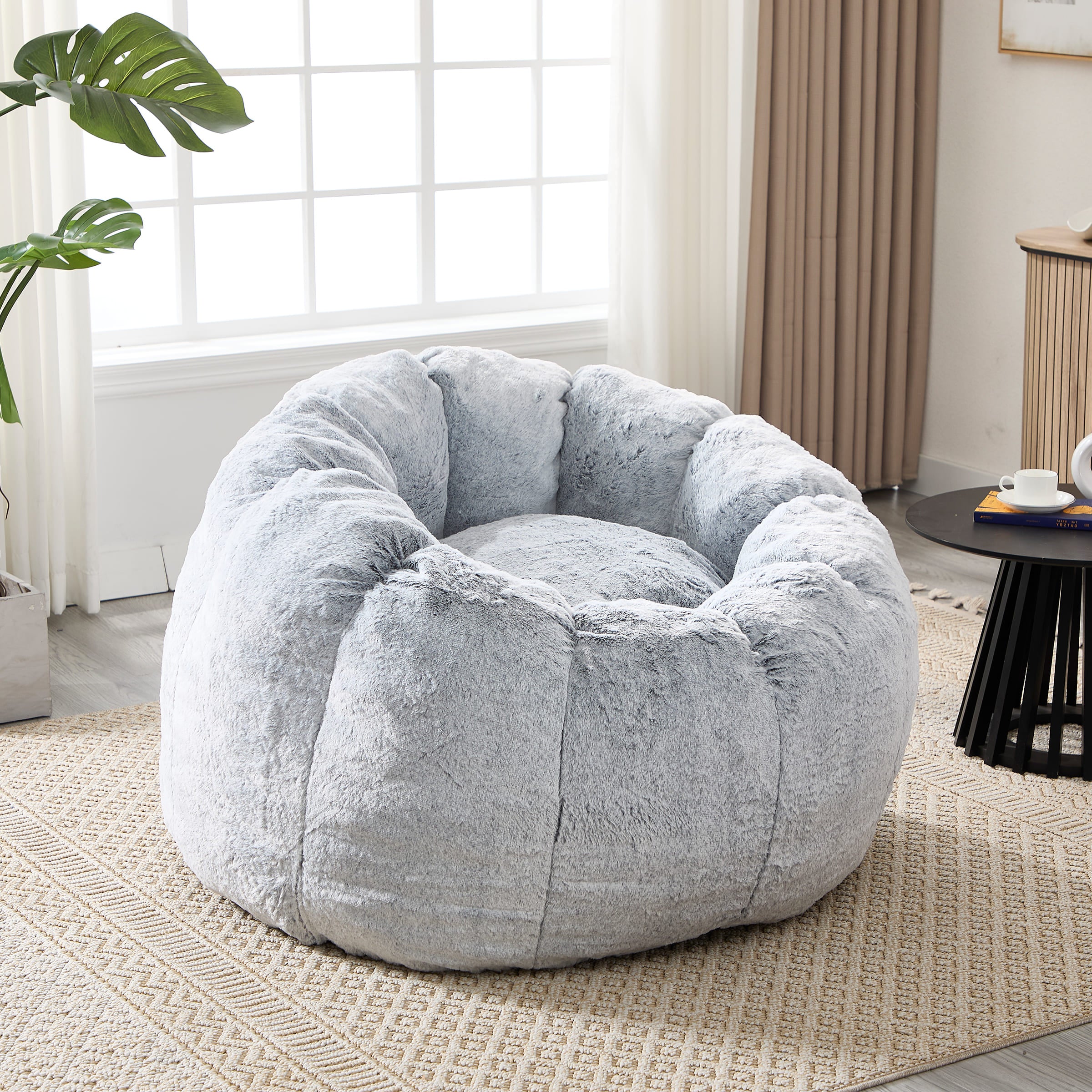 ROCITY Corduroy Bean Bag Chair Sofa - XXX22SF