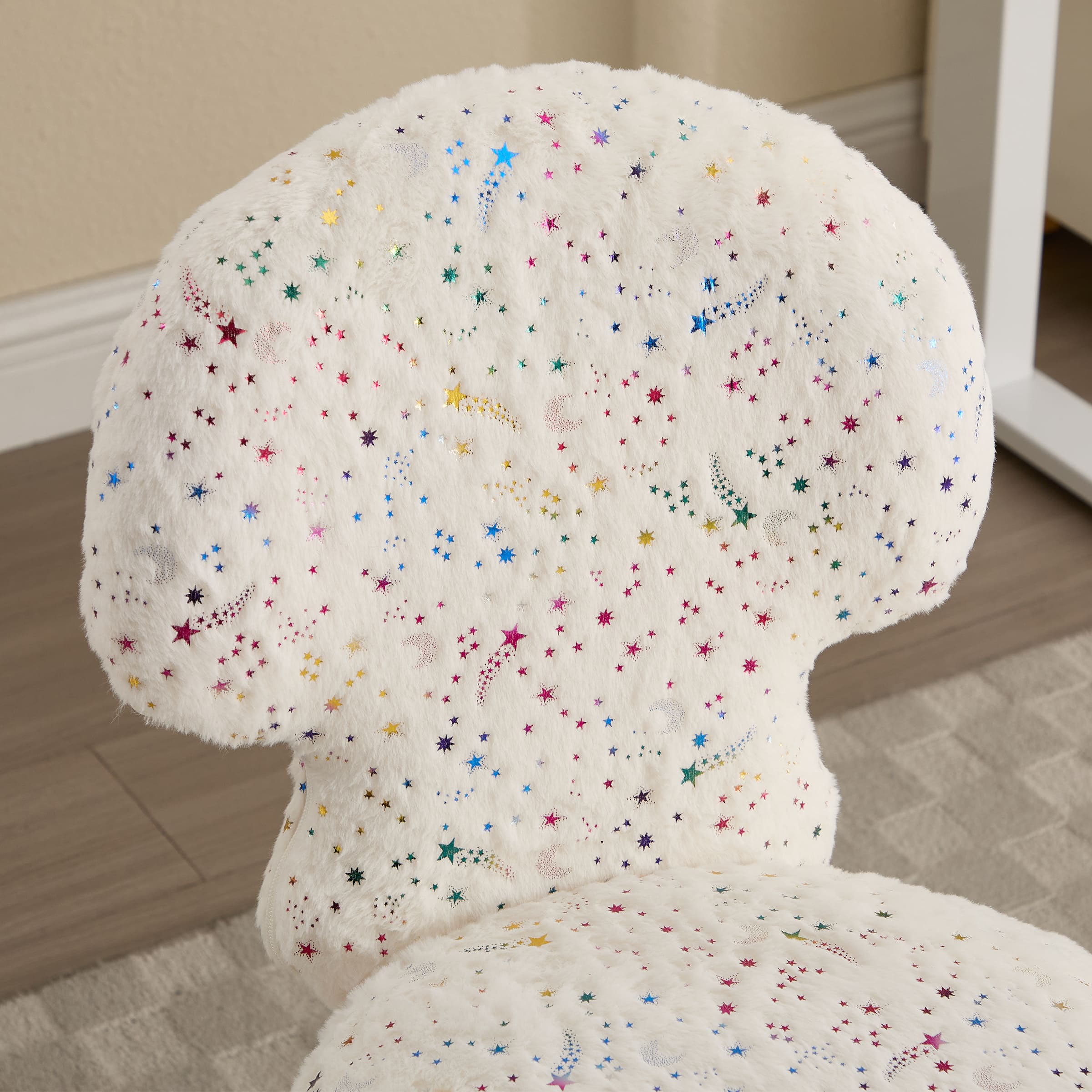ROCITY Cute Mushroom Ear Backrest Kids Desk Chairs - 4009KC
