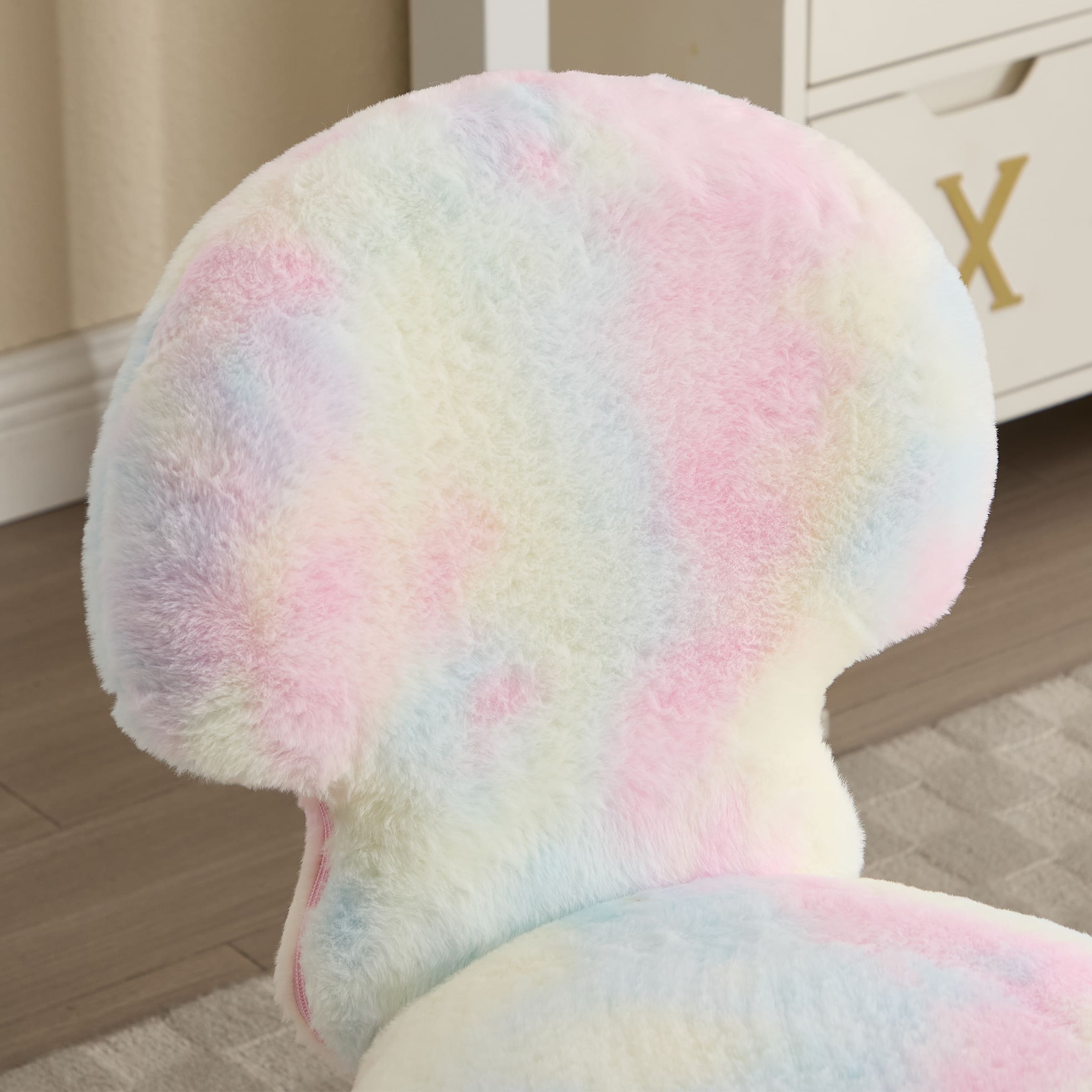ROCITY Cute Mushroom Ear Backrest Kids Desk Chairs - 4009KC