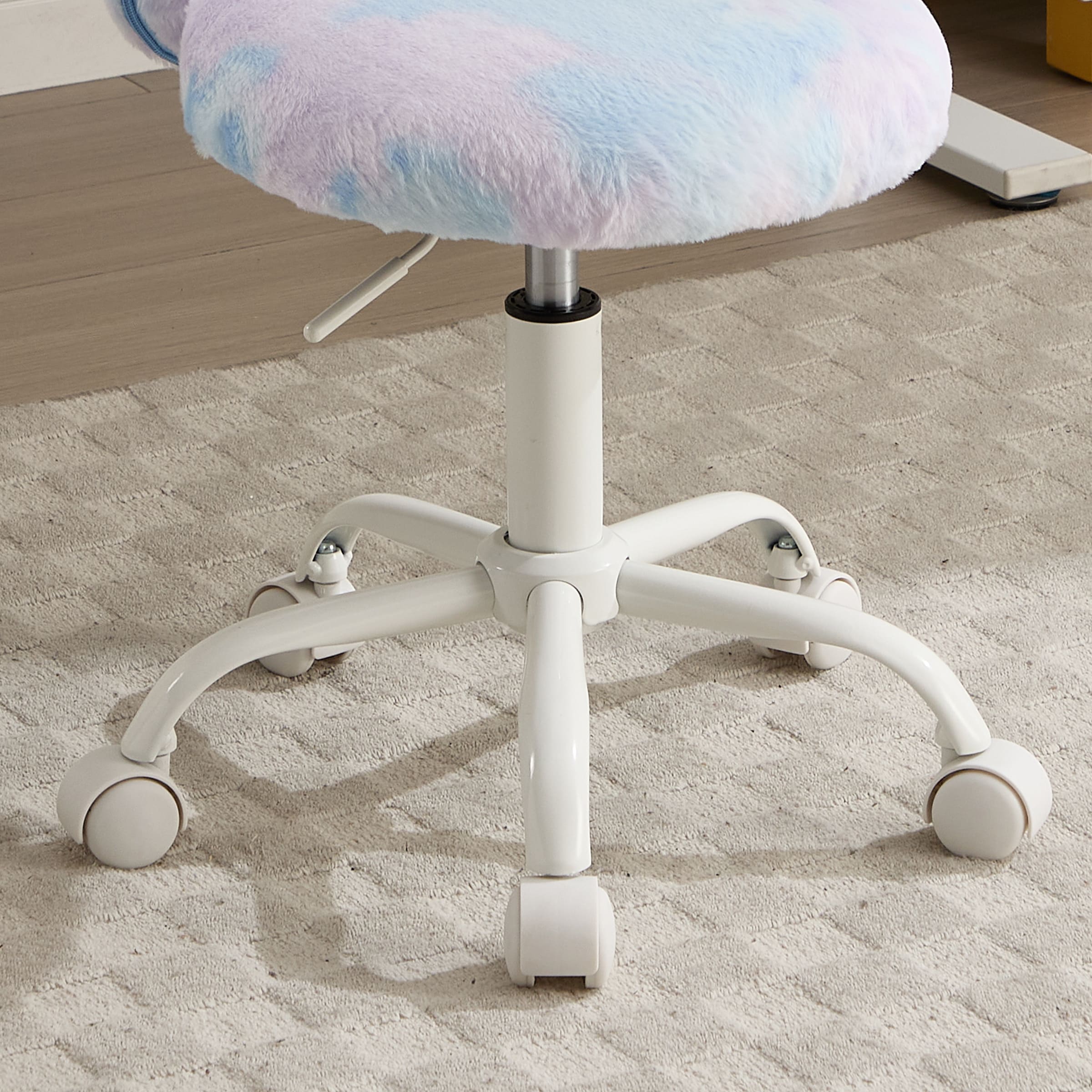 ROCITY Cute Mushroom Ear Backrest Kids Desk Chairs - 4009KC