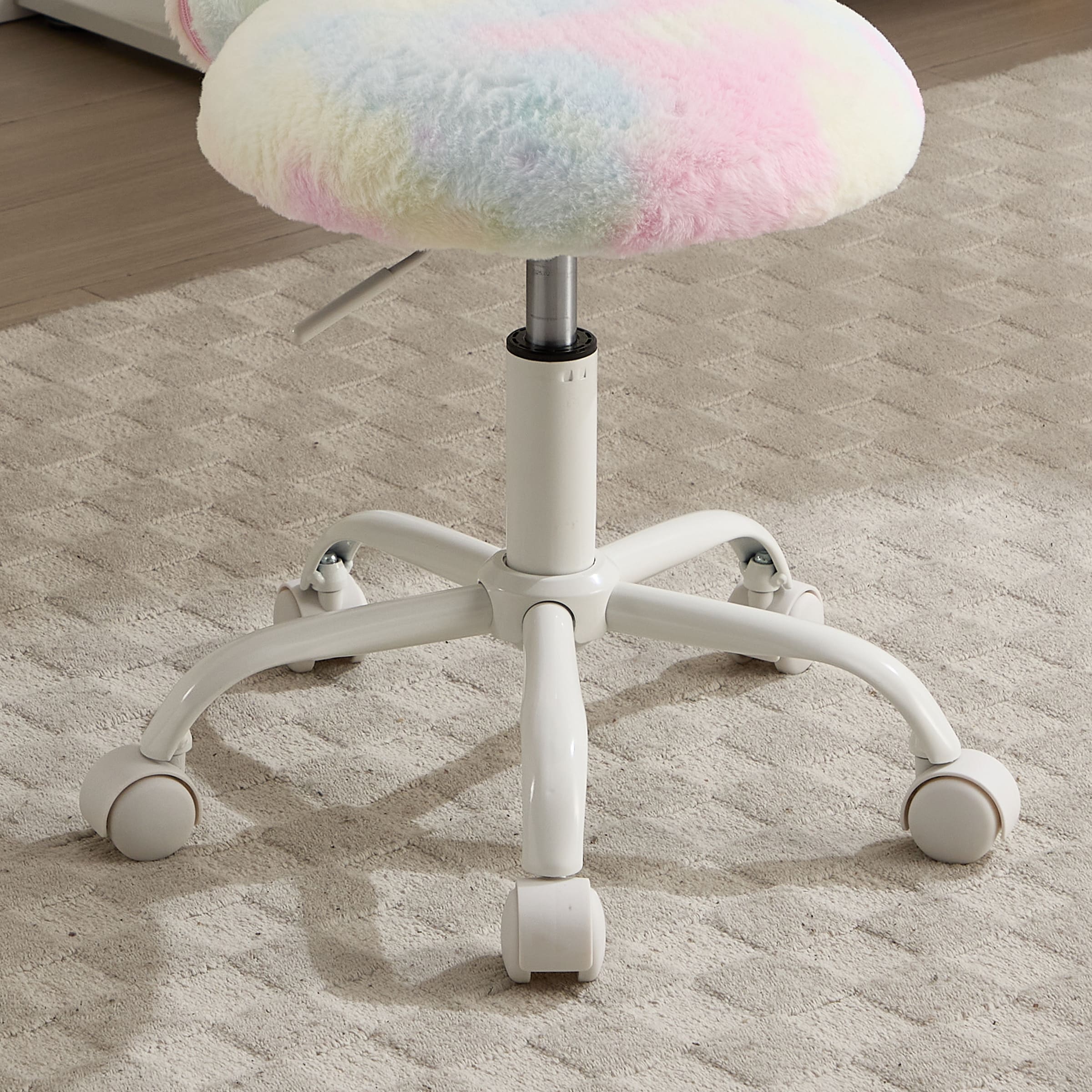 ROCITY Cute Mushroom Ear Backrest Kids Desk Chairs - 4009KC