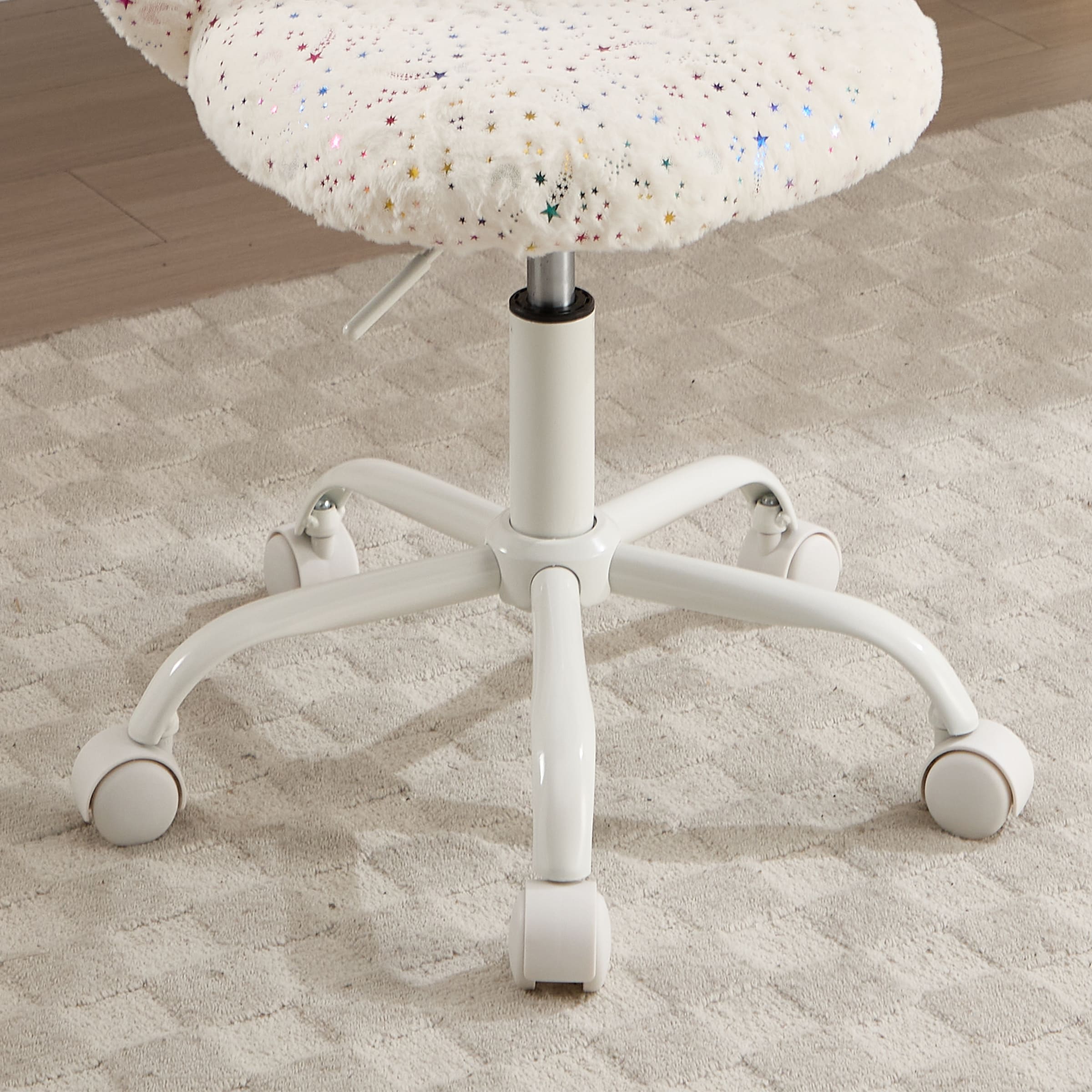 ROCITY Cute Bunny Ear Backrest Kids Desk Chairs - 4001KC