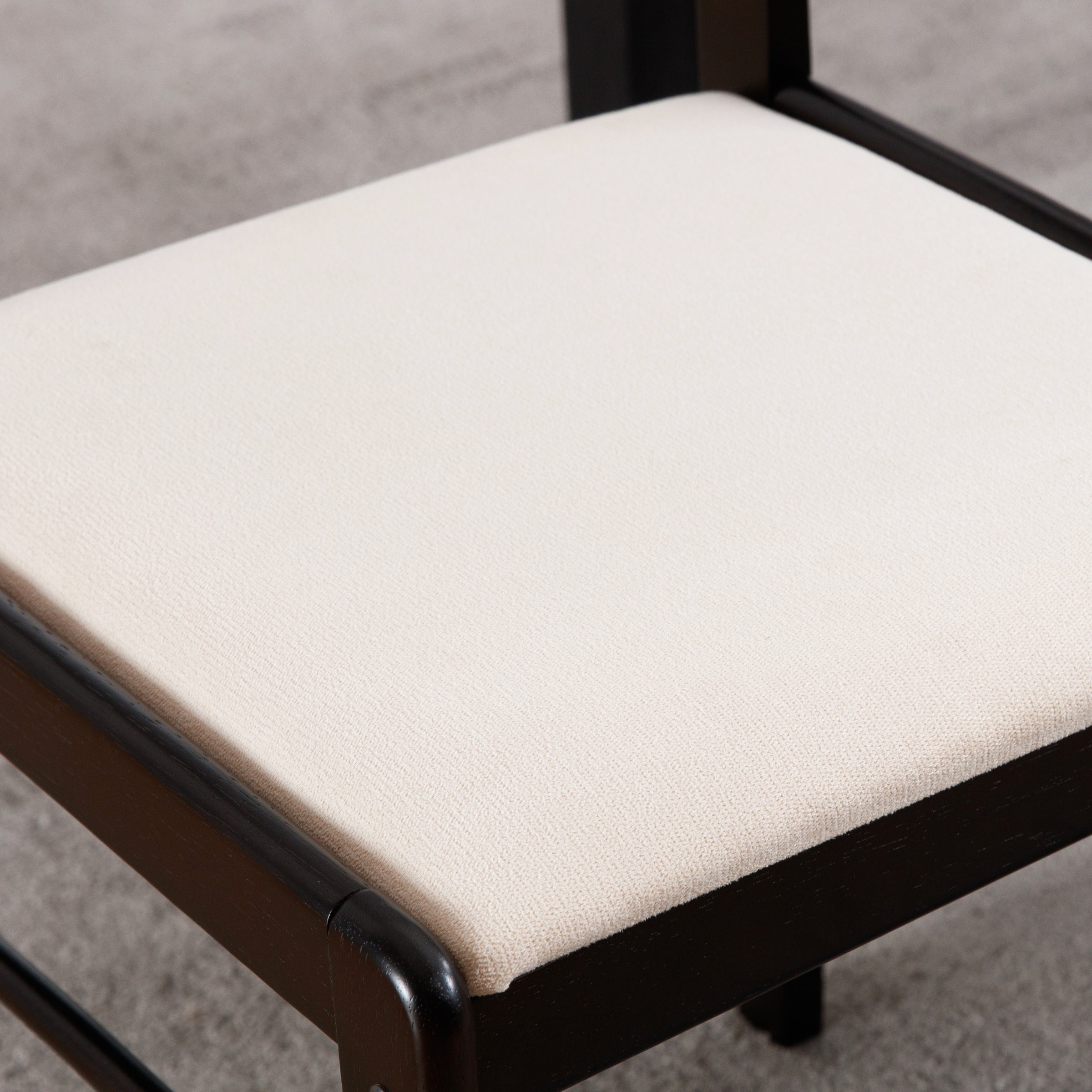 ROCITY Farmhouse Armless Wooden Dining Chairs Set of 2 - 4112DC