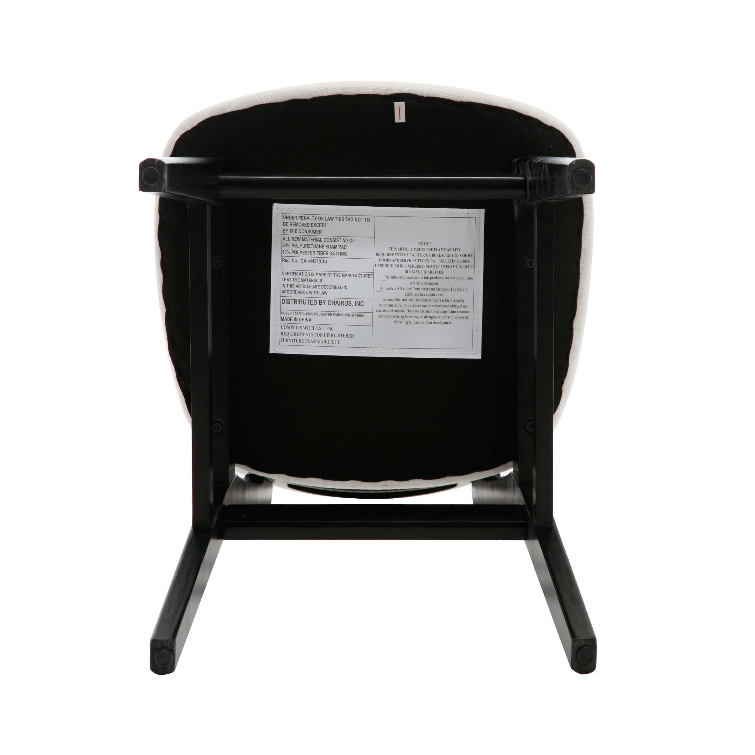 ROCITY Farmhouse Cane Back Dining Chairs Set of 2 - 8009DC