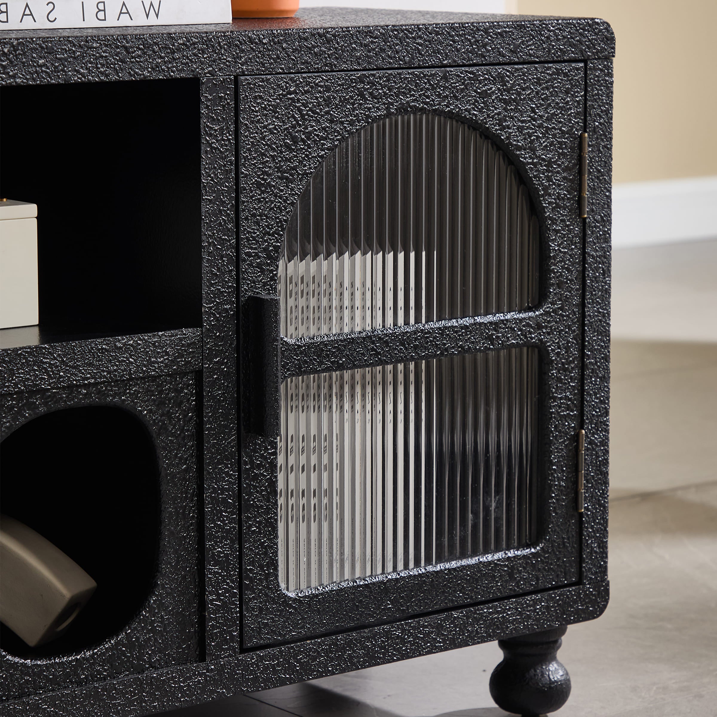 ROCITY Hollow Display Cabinet with Irregular Door - 41538&41539CB