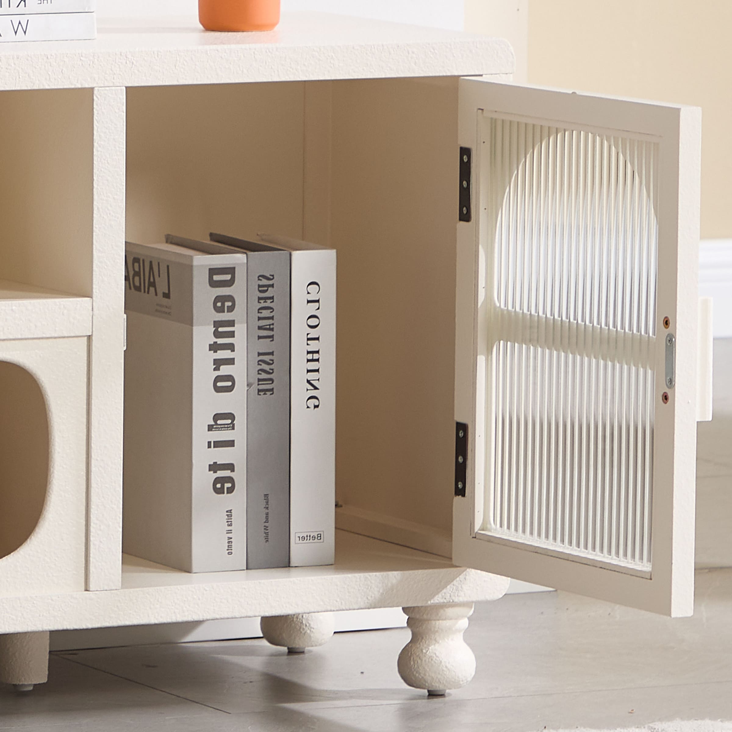 ROCITY Hollow Display Cabinet with Irregular Door - 41538&41539CB