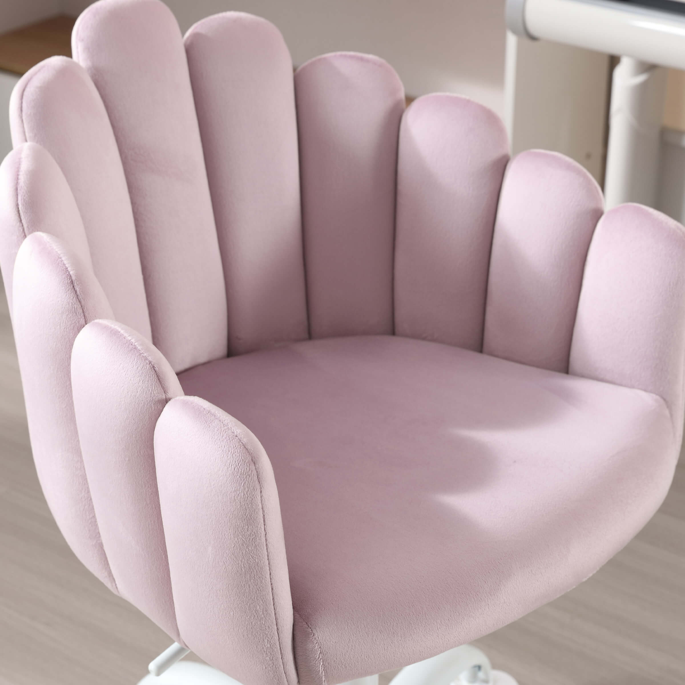 ROCITY Kids Cute Shell Shaped Swivel Adjustable Desk Chair 1 PCS - X403KC