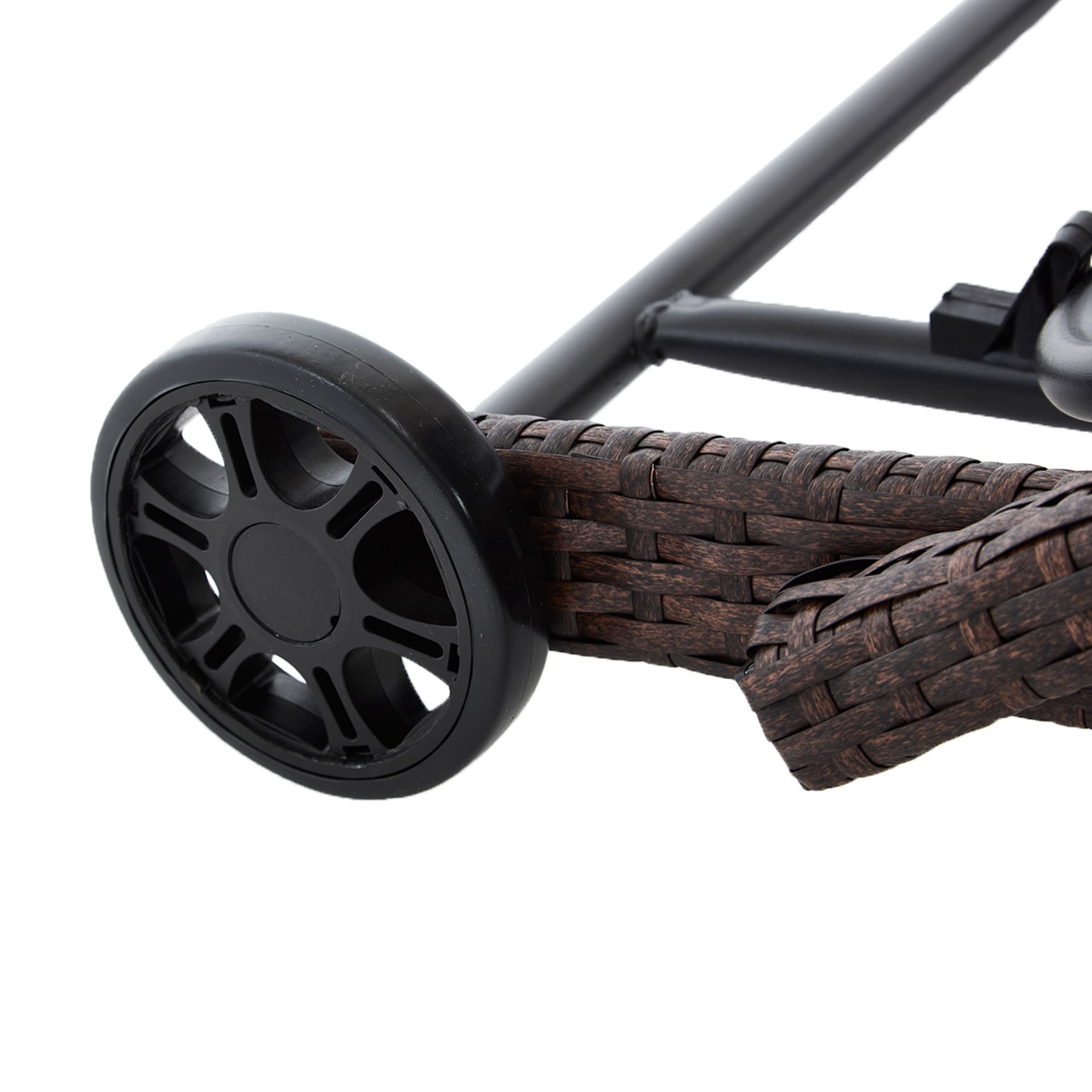 ROCITY Lounge Outdoor Chairs with Wheels Set of 2 - 2401RO