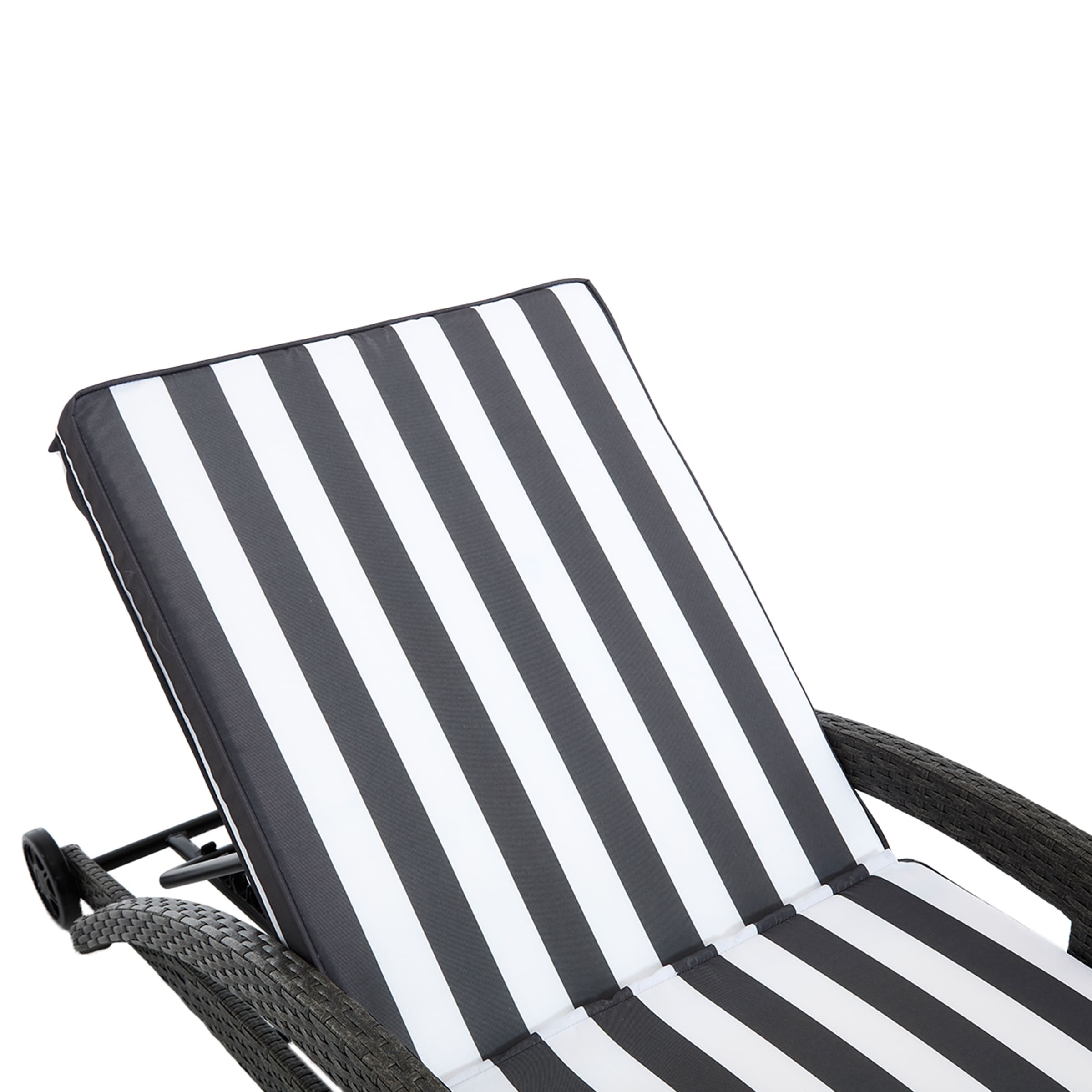 ROCITY Lounge Outdoor Chairs with Wheels Set of 2 - 2401RO