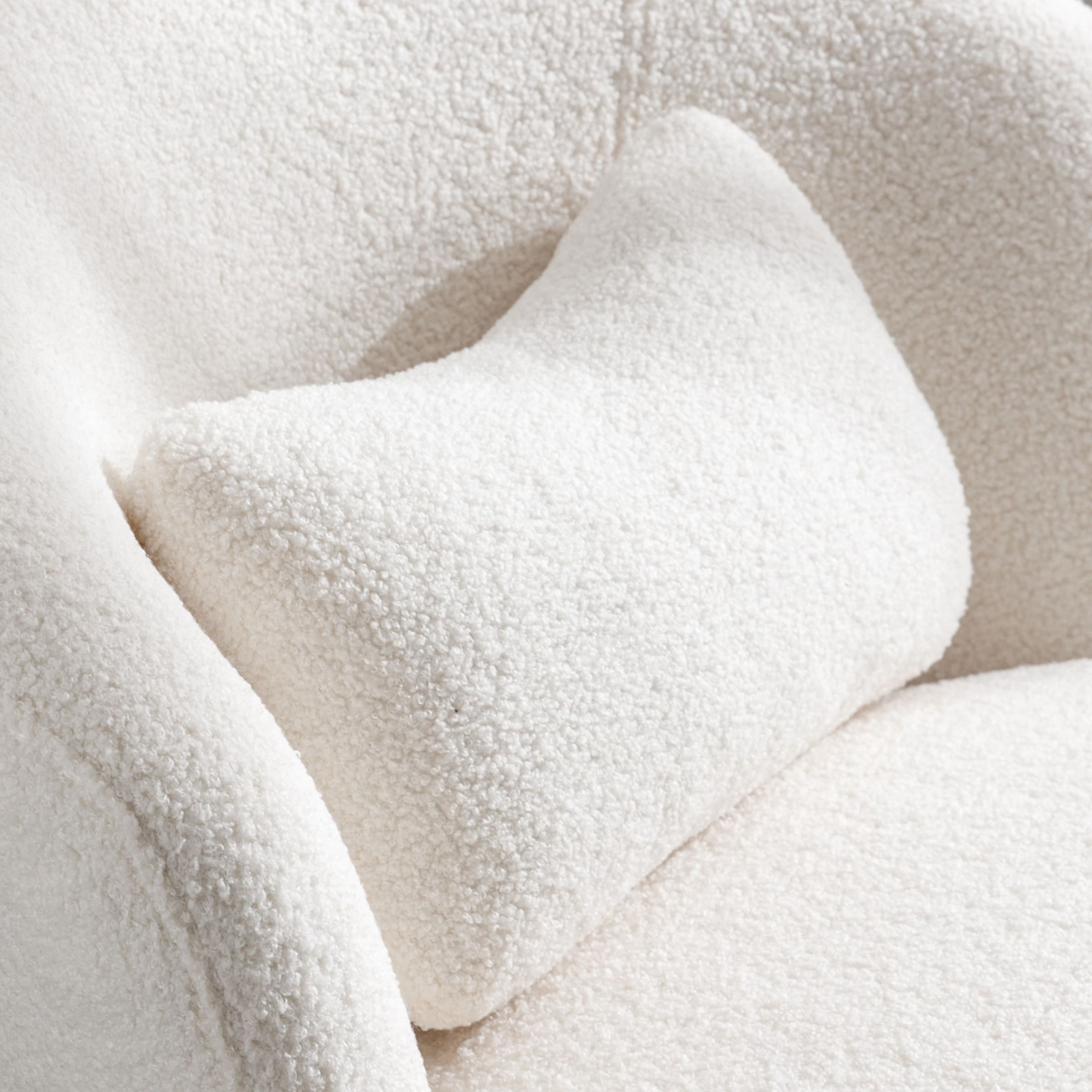 ROCITY Modern Accent Chair with Lumbar Pillow 1 PCS -19040AC