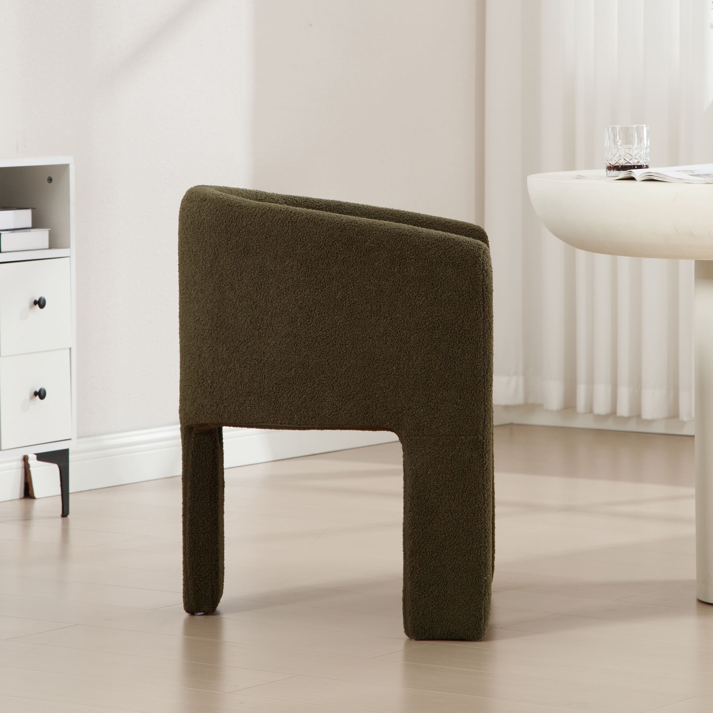 CIMOTA Modern Barrel Dining Chair 1 PCS - 55013DC