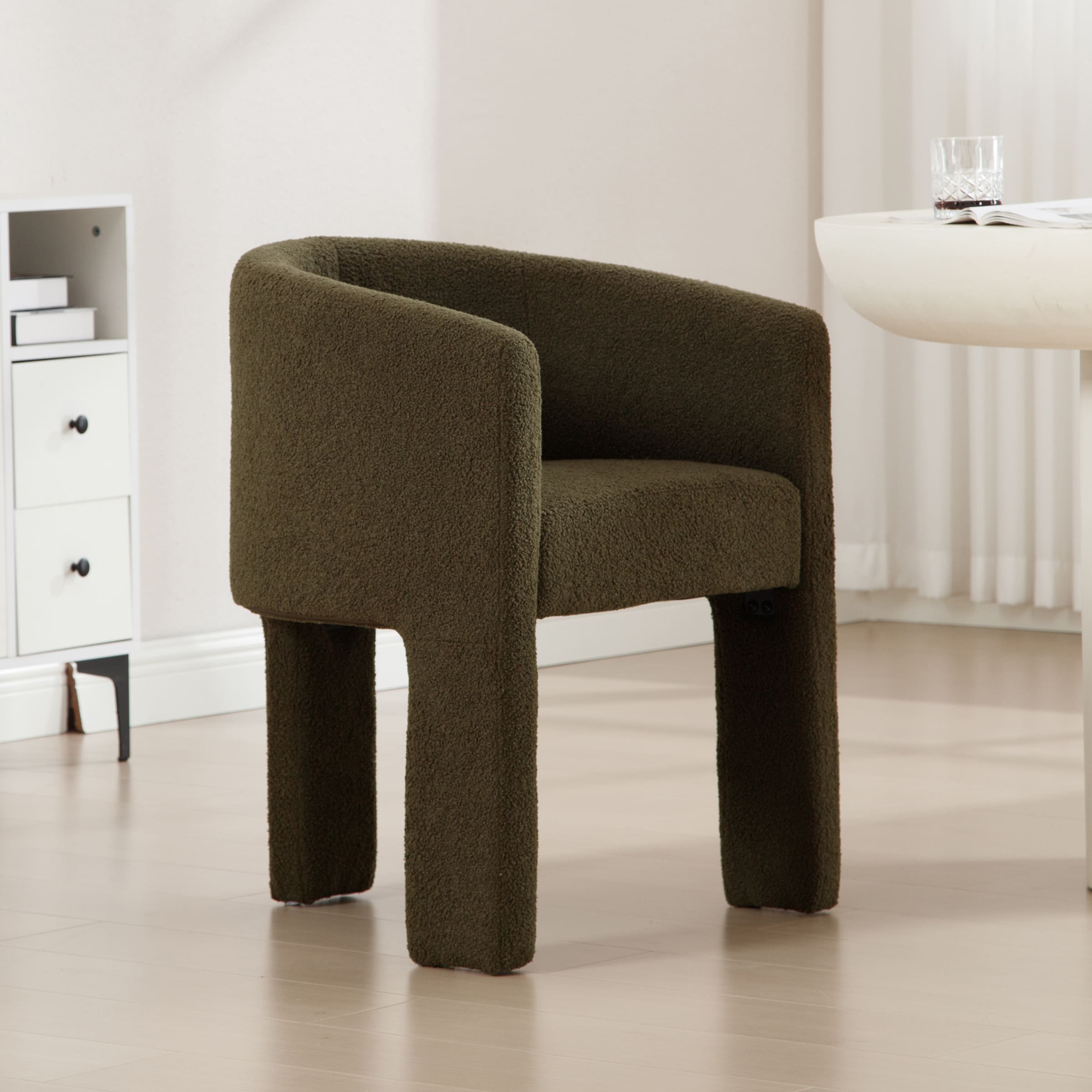 CIMOTA Modern Barrel Dining Chair 1 PCS - 55013DC