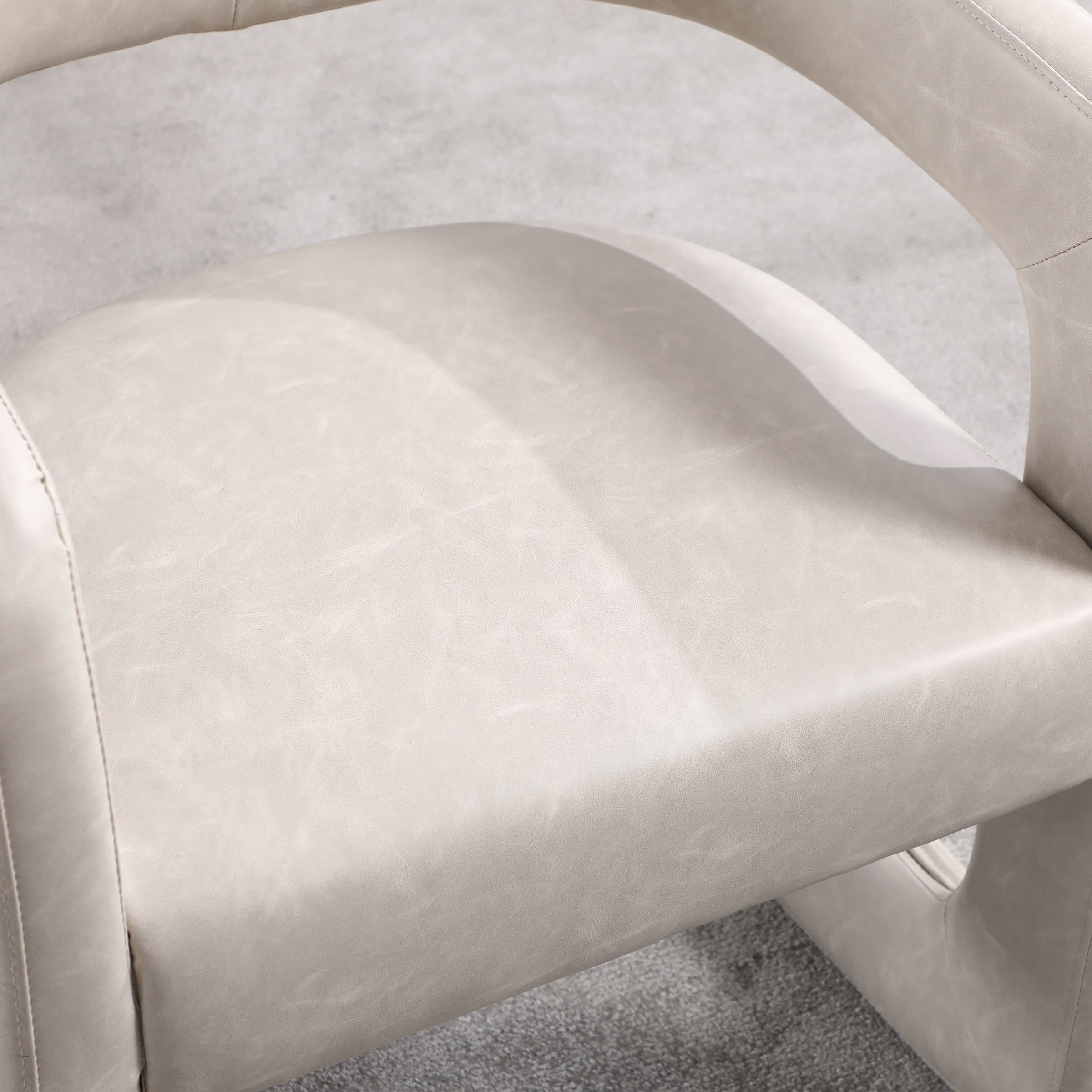 ROCITY Modern Barrel Dining Room Chair 1 PCS - 10063DC