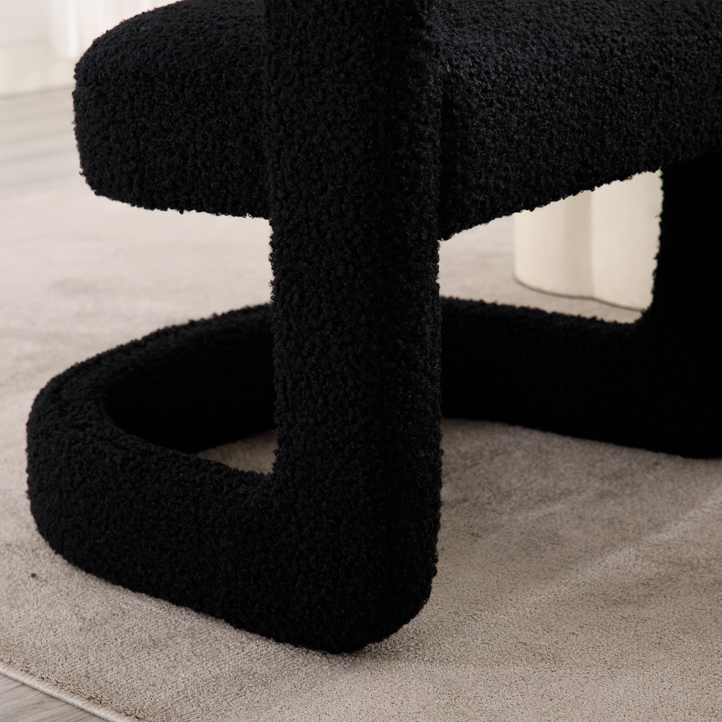 ROCITY Modern Barrel Dining Room Chair 1 PCS - 10063DC