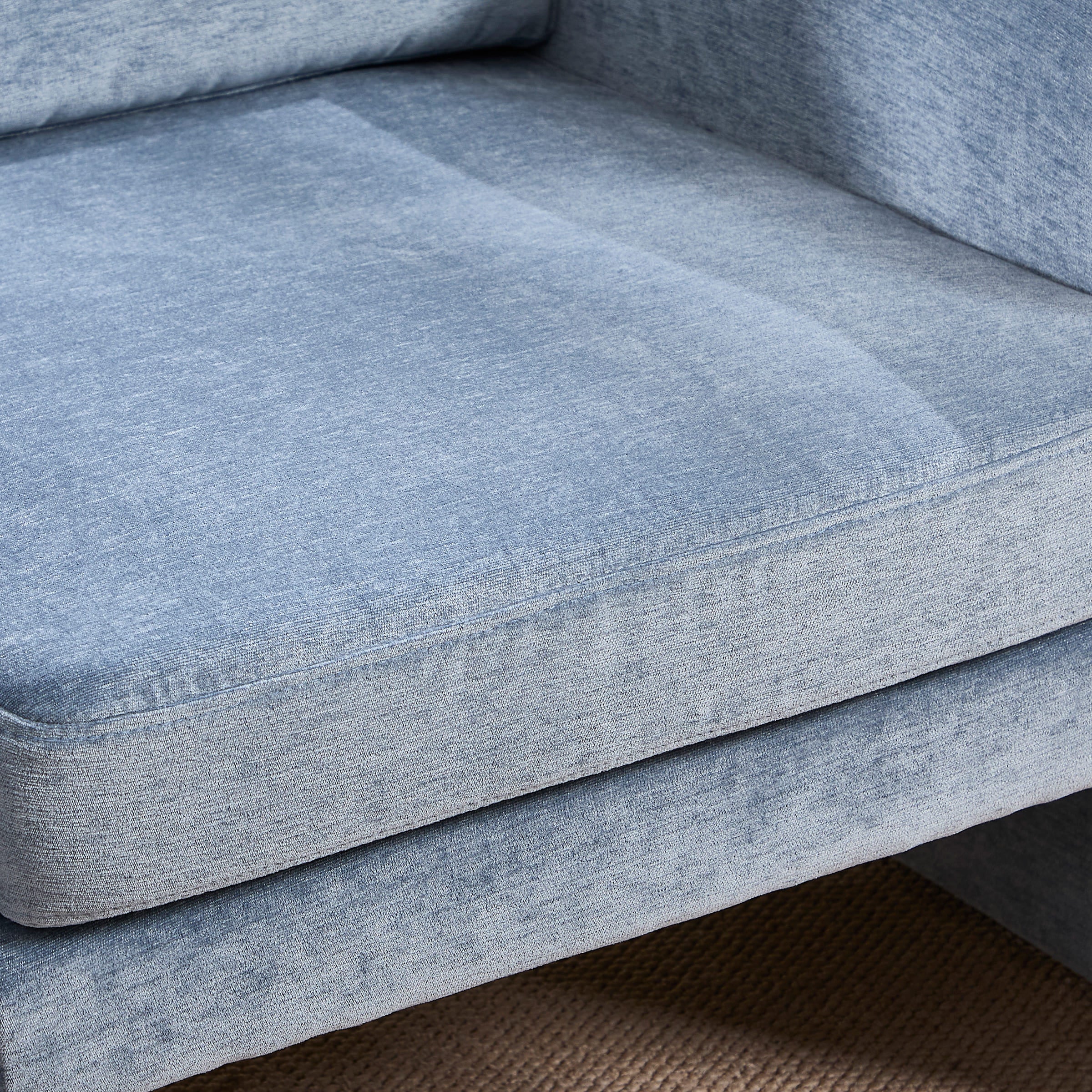 ROCITY Modern Chenille Upholstered Accent Armchair 1 PCS - 7103AC