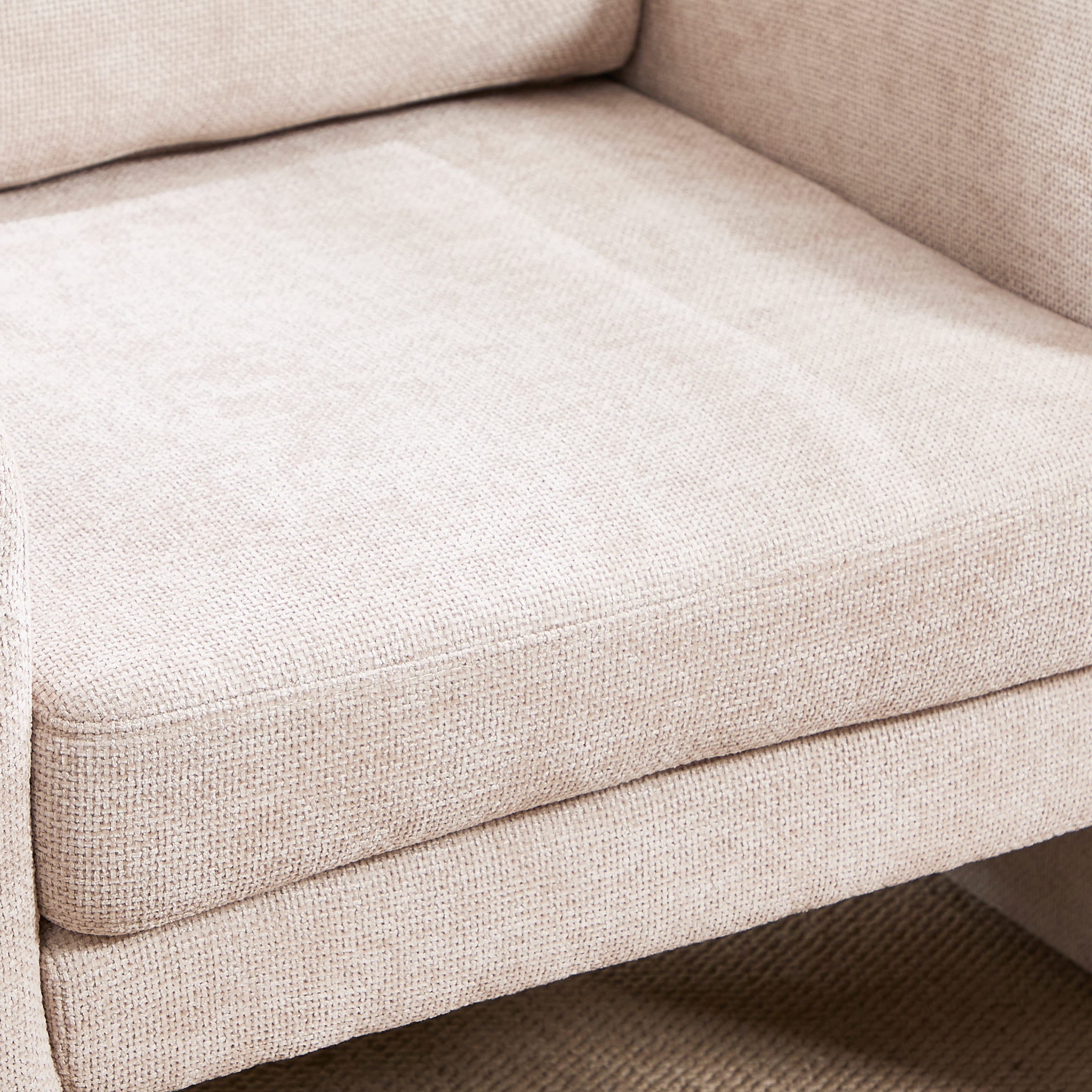 ROCITY Modern Chenille Upholstered Accent Armchair 1 PCS - 7103AC