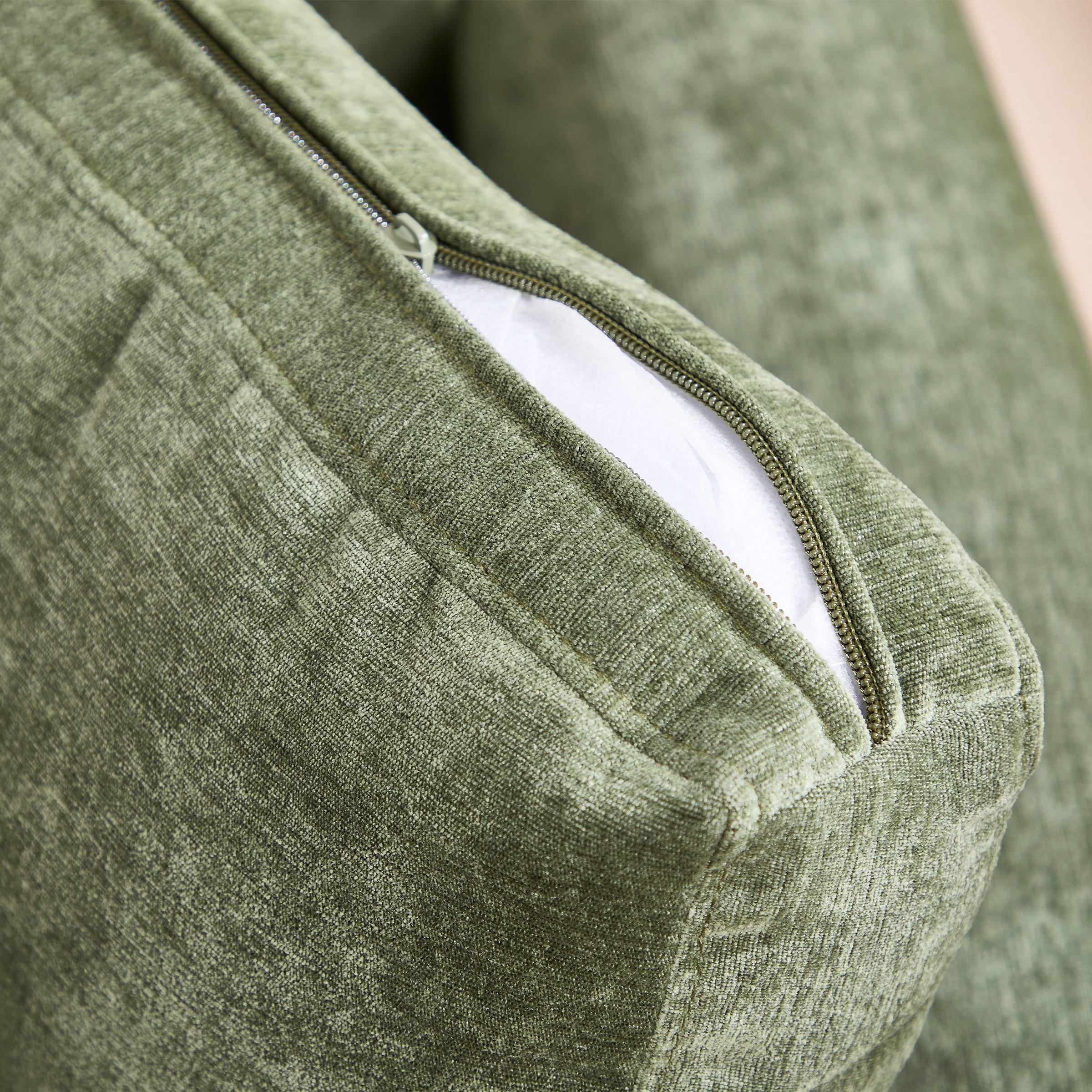 ROCITY Modern Chenille Upholstered Accent Armchair 1 PCS - 7103AC