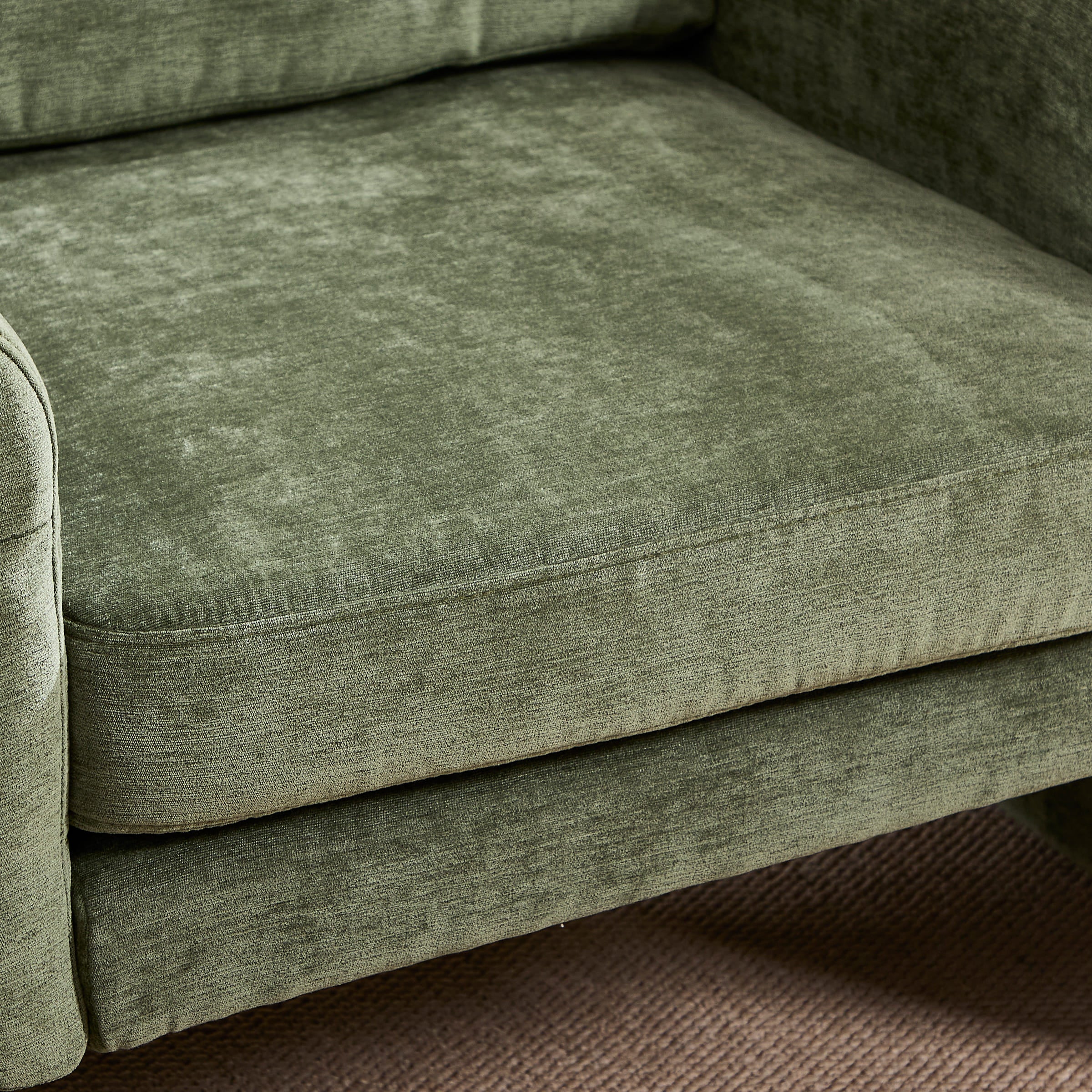 ROCITY Modern Chenille Upholstered Accent Armchair 1 PCS - 7103AC