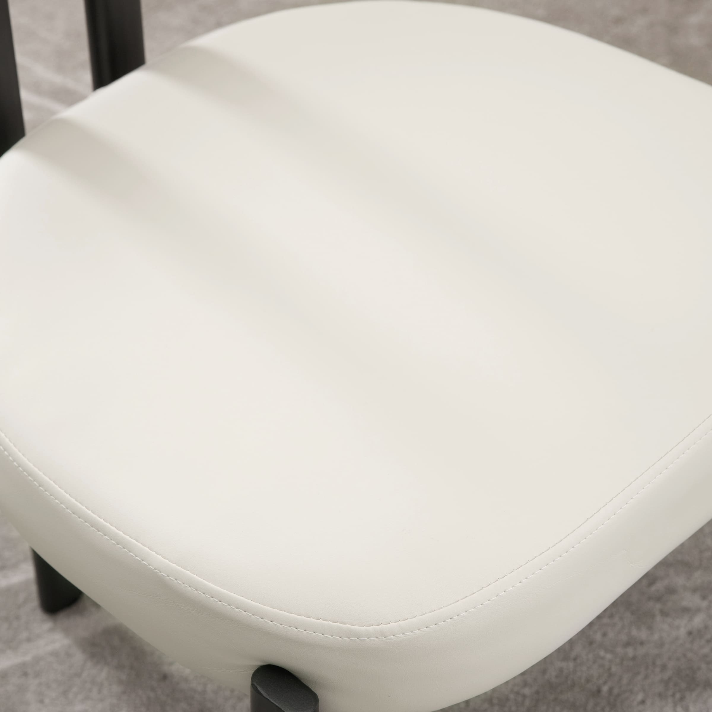 ROCITY Modern Curved Back Dining Chairs Set of 2 - 3110DC