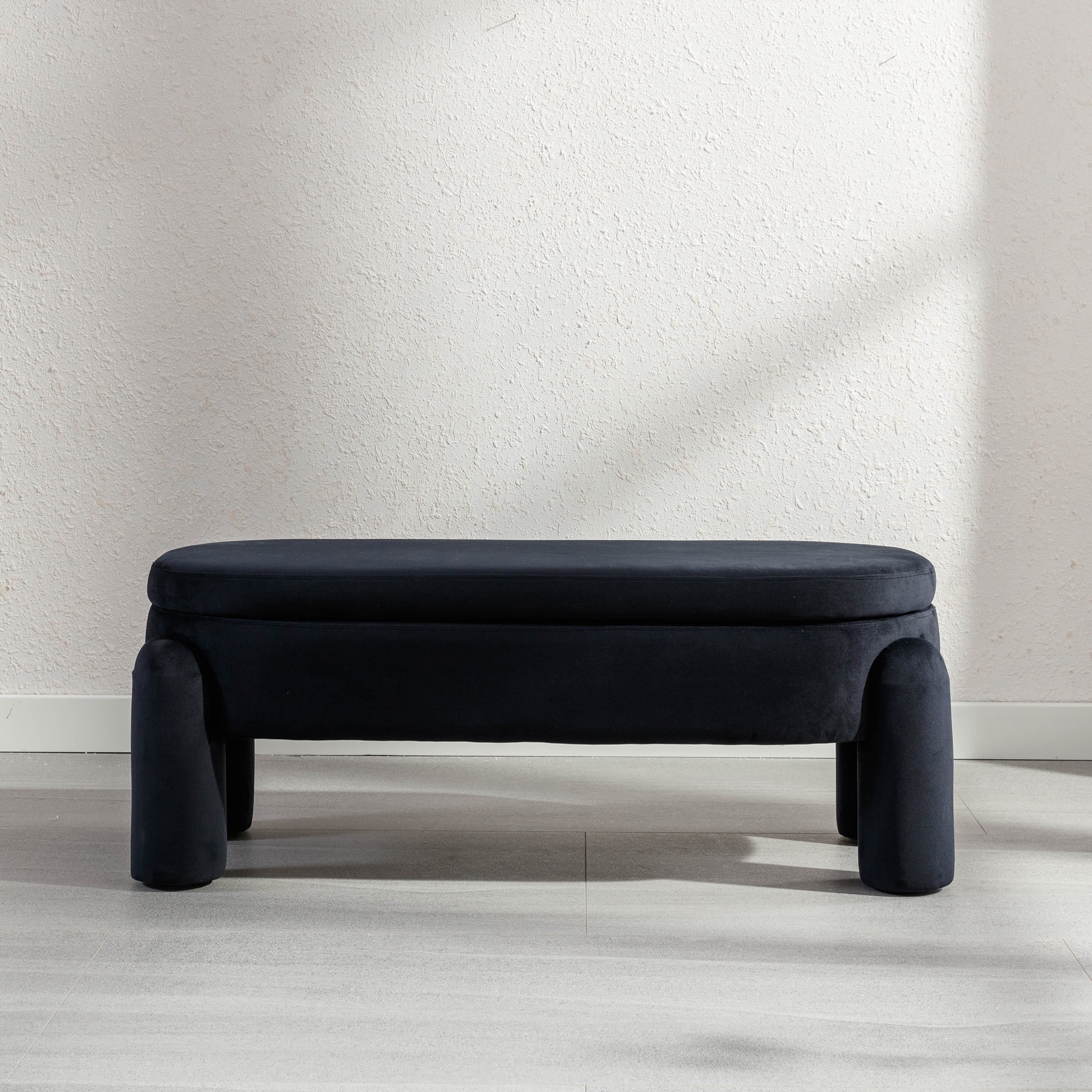 ROCITY Modern Upholstered Storage Bench - 2566BH
