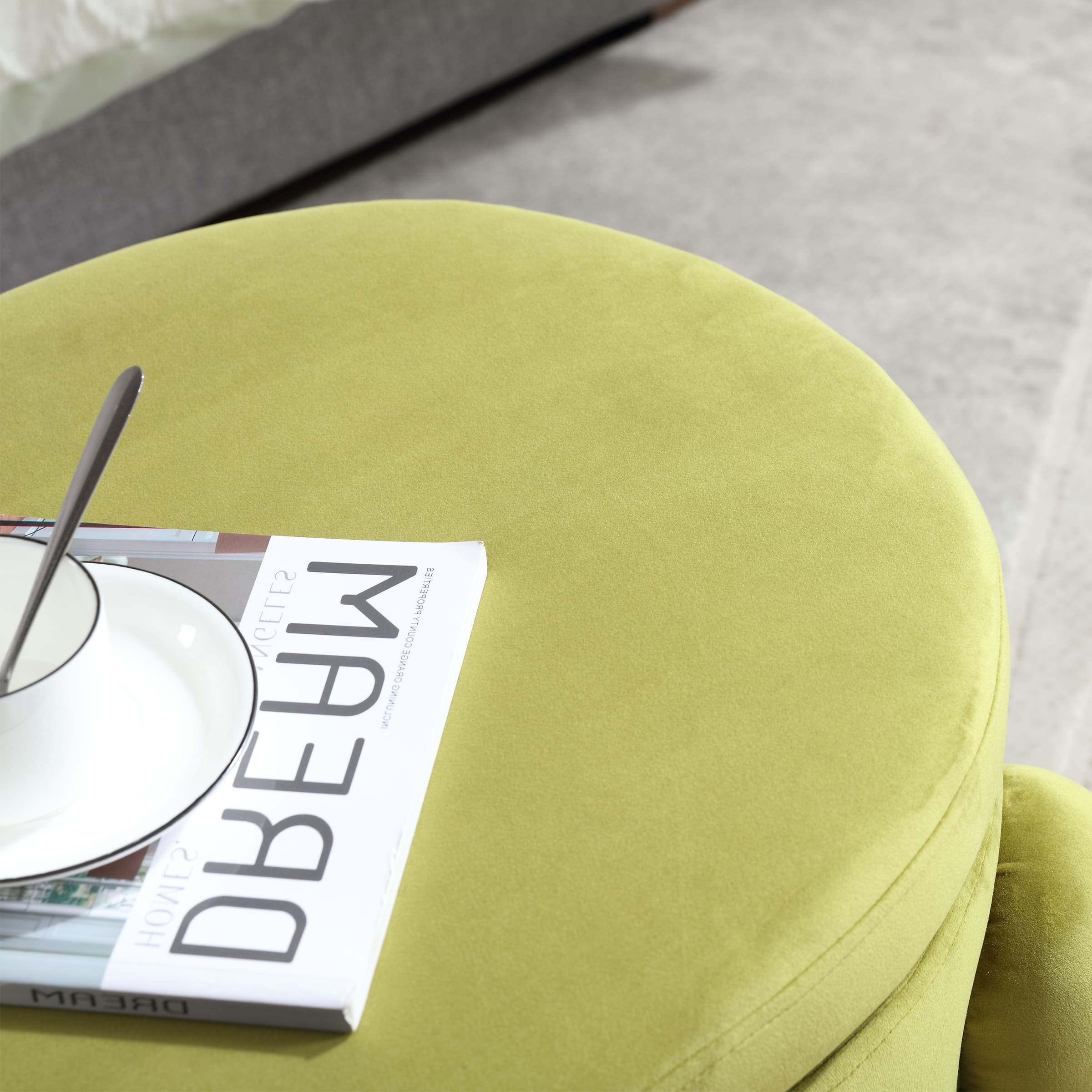 ROCITY Modern Upholstered Storage Bench - 2566BH