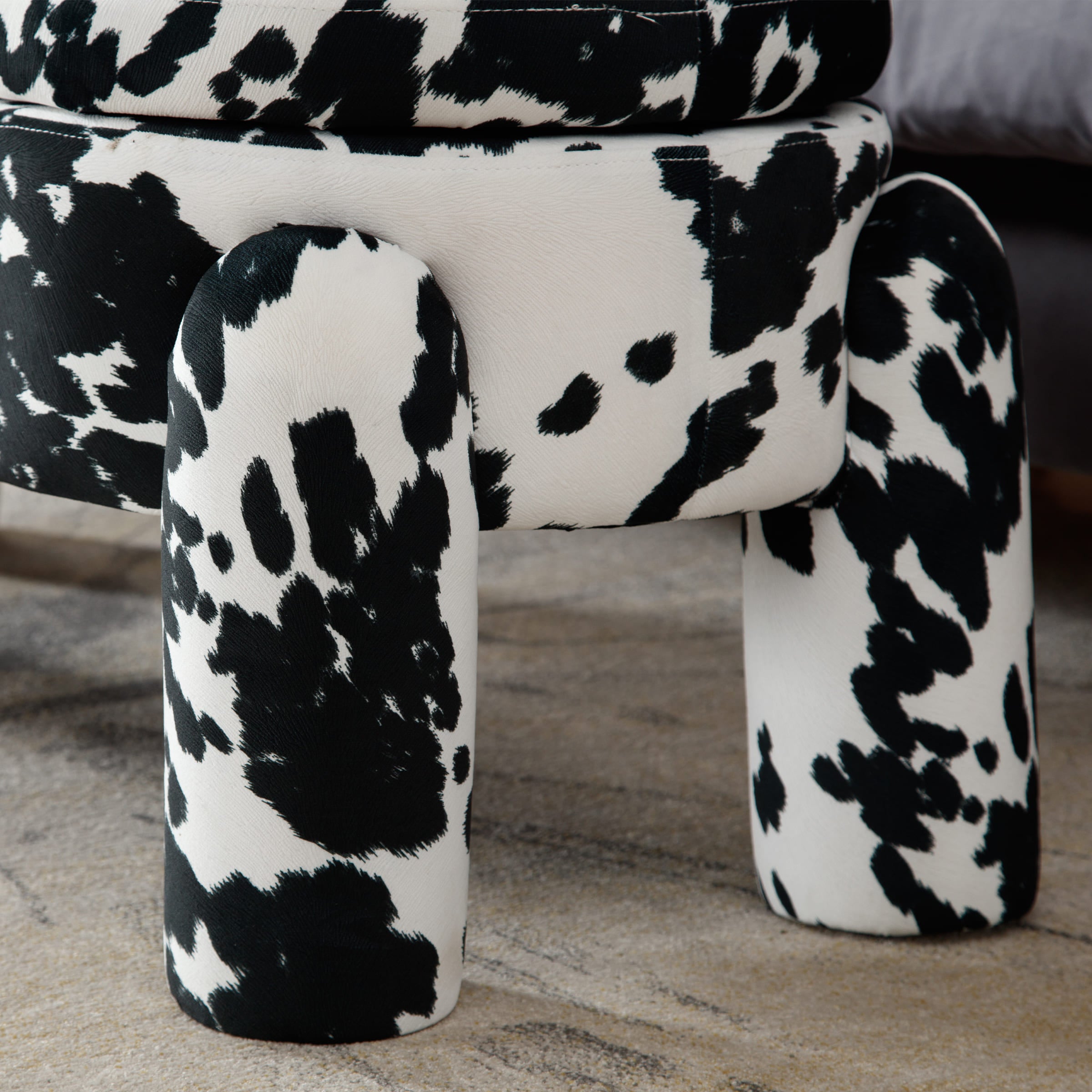 ROCITY Modern Upholstered Storage Bench - 2566BH