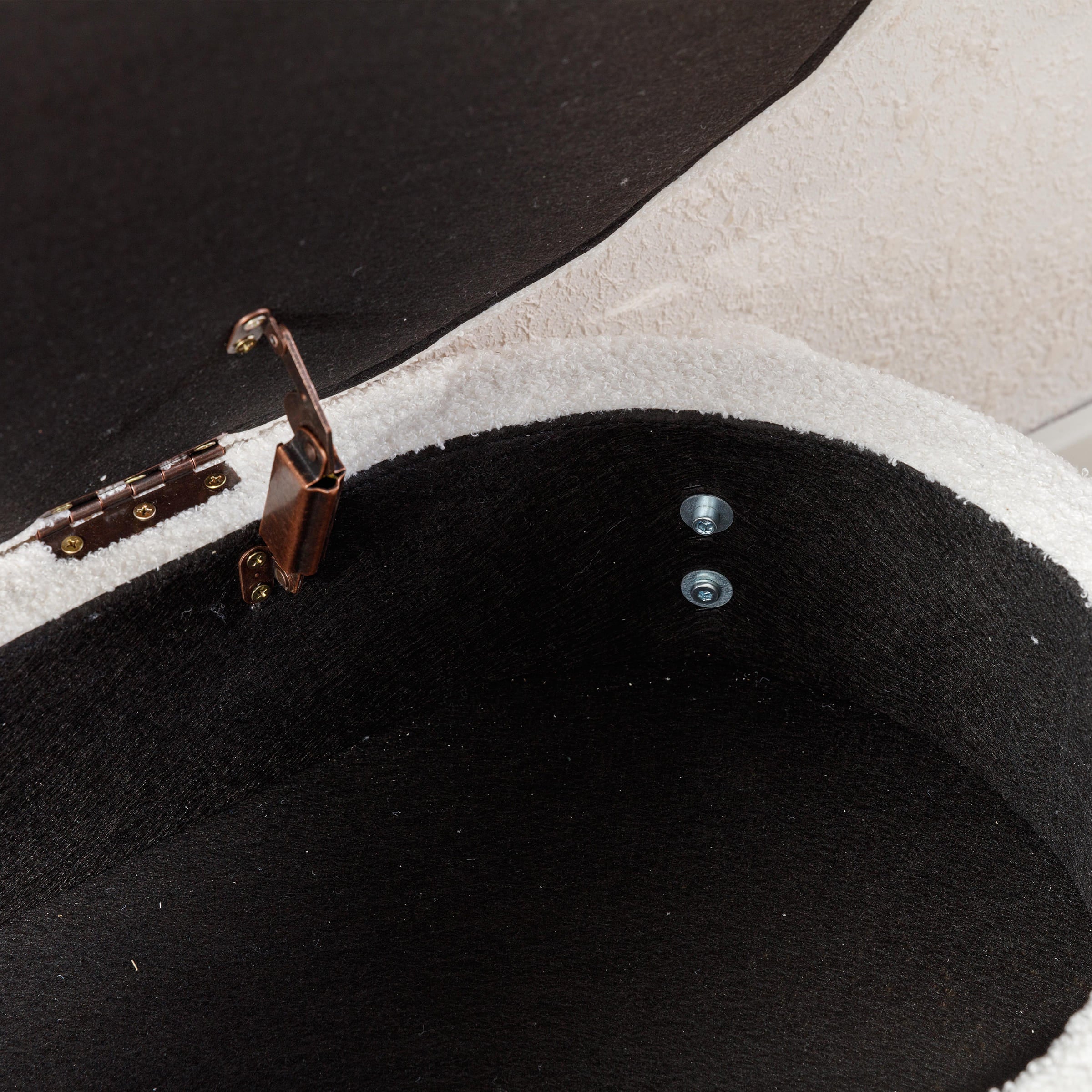 ROCITY Modern Upholstered Storage Bench - 2566BH