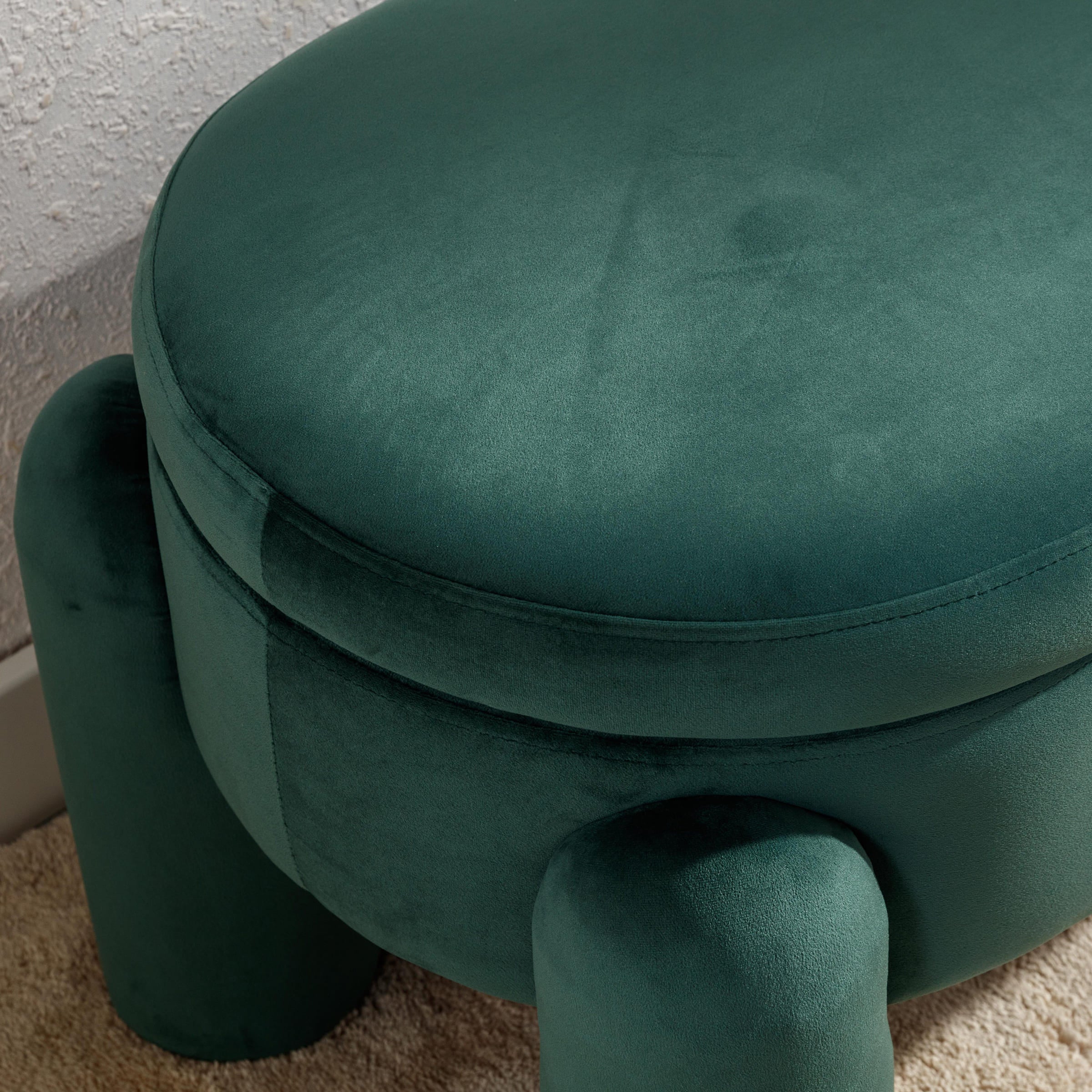 ROCITY Modern Upholstered Storage Bench - 2566BH