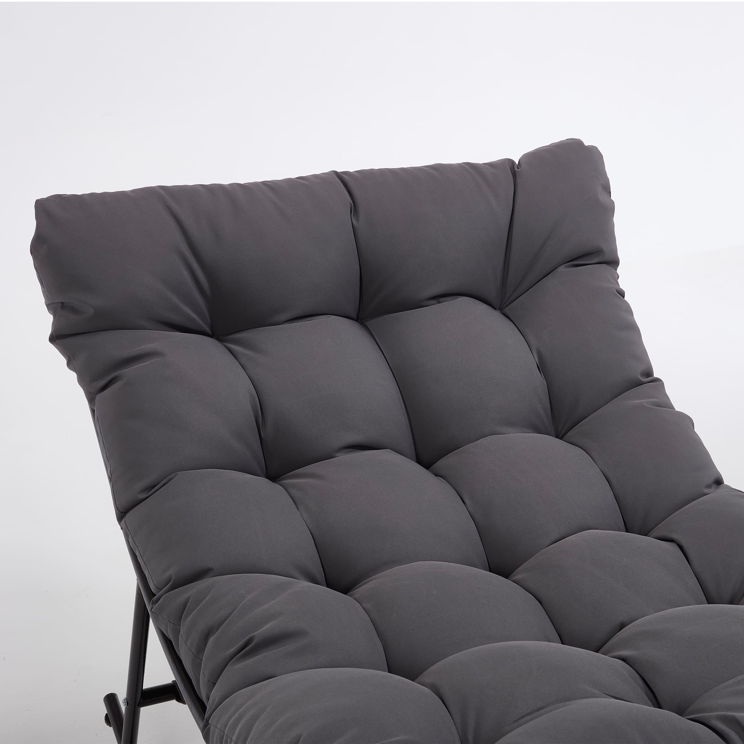 ROCITY Outdoor Rocking Chair with Ottoman Set of 2 - 4103RC