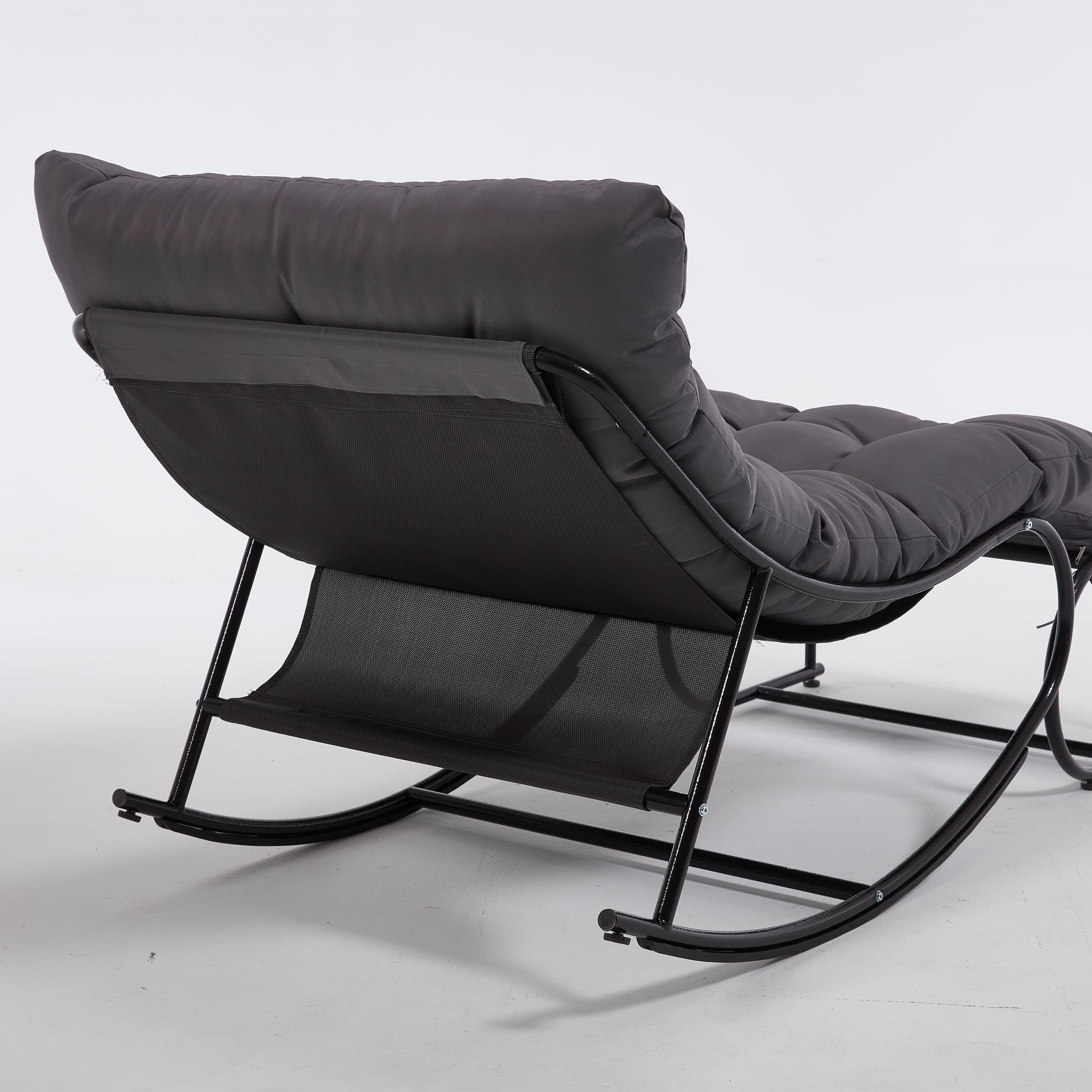 ROCITY Outdoor Rocking Chair with Ottoman Set of 2 - 4103RC