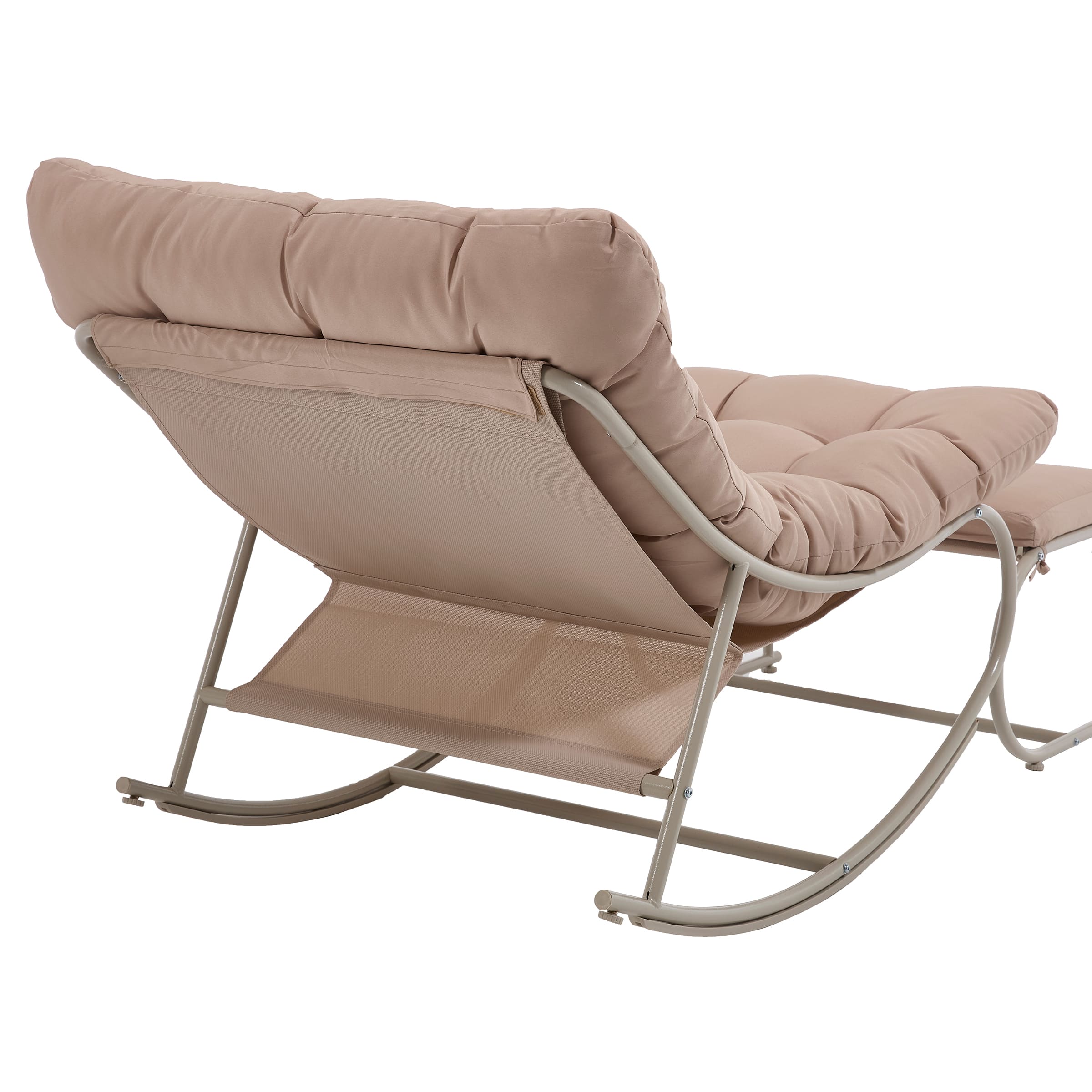 ROCITY Outdoor Rocking Chair with Ottoman Set of 2 - 4103RC