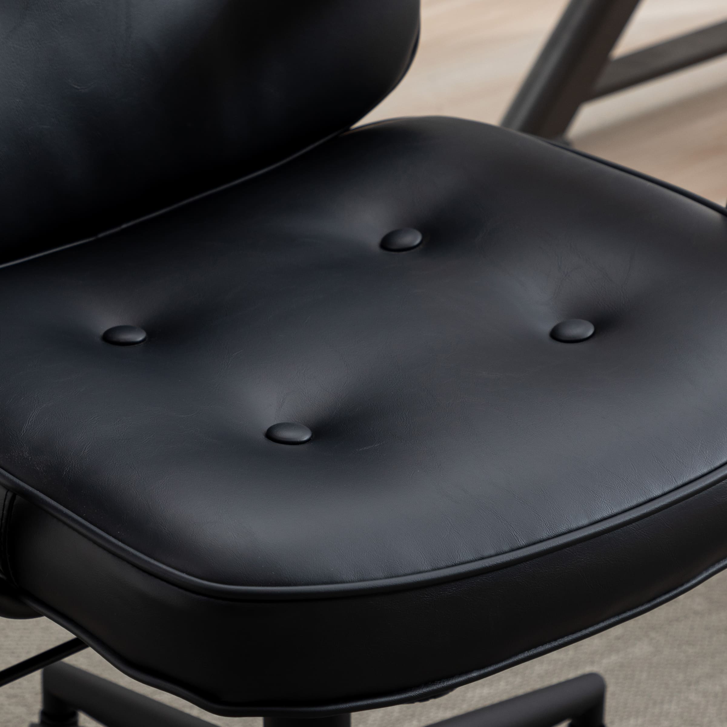 ROCITY Swivel Leather Home Office Chair 1 PCS - X221OC