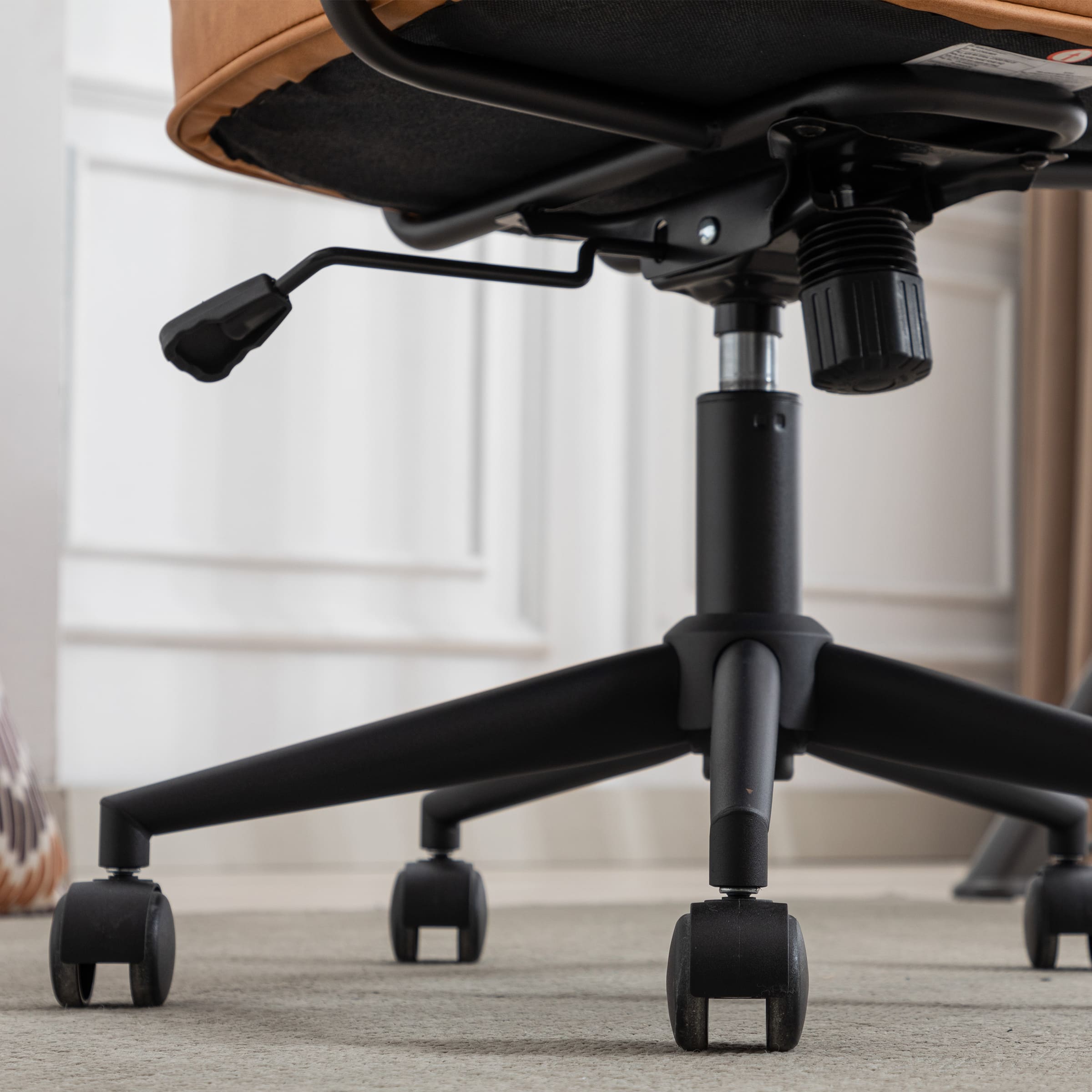 ROCITY Swivel Leather Home Office Chair 1 PCS - X221OC