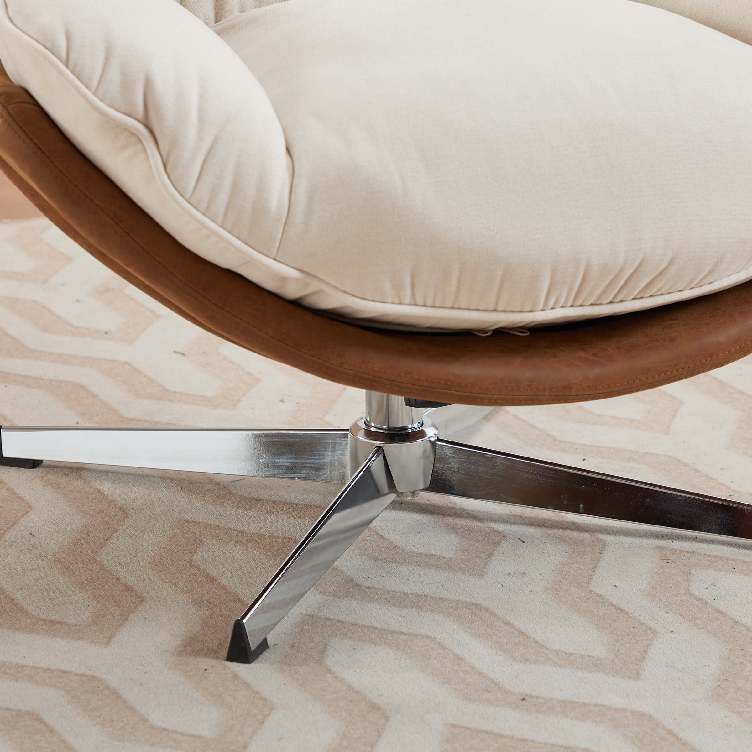 ROCITY Swivel Lounge Accent Chair 1 PCS - 18118AC