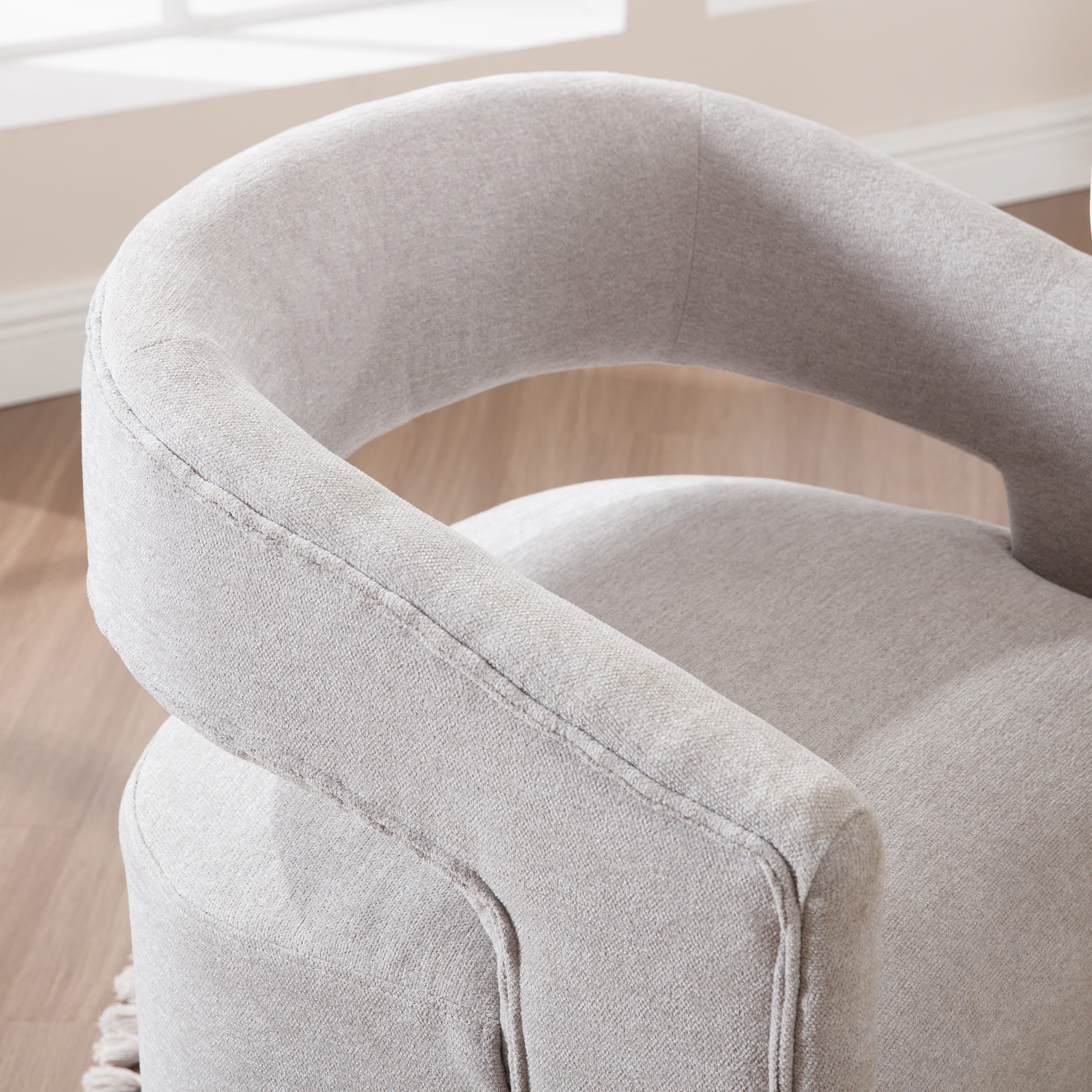 Swivel Open Back Dining Chair 1 PCS - 10027DC