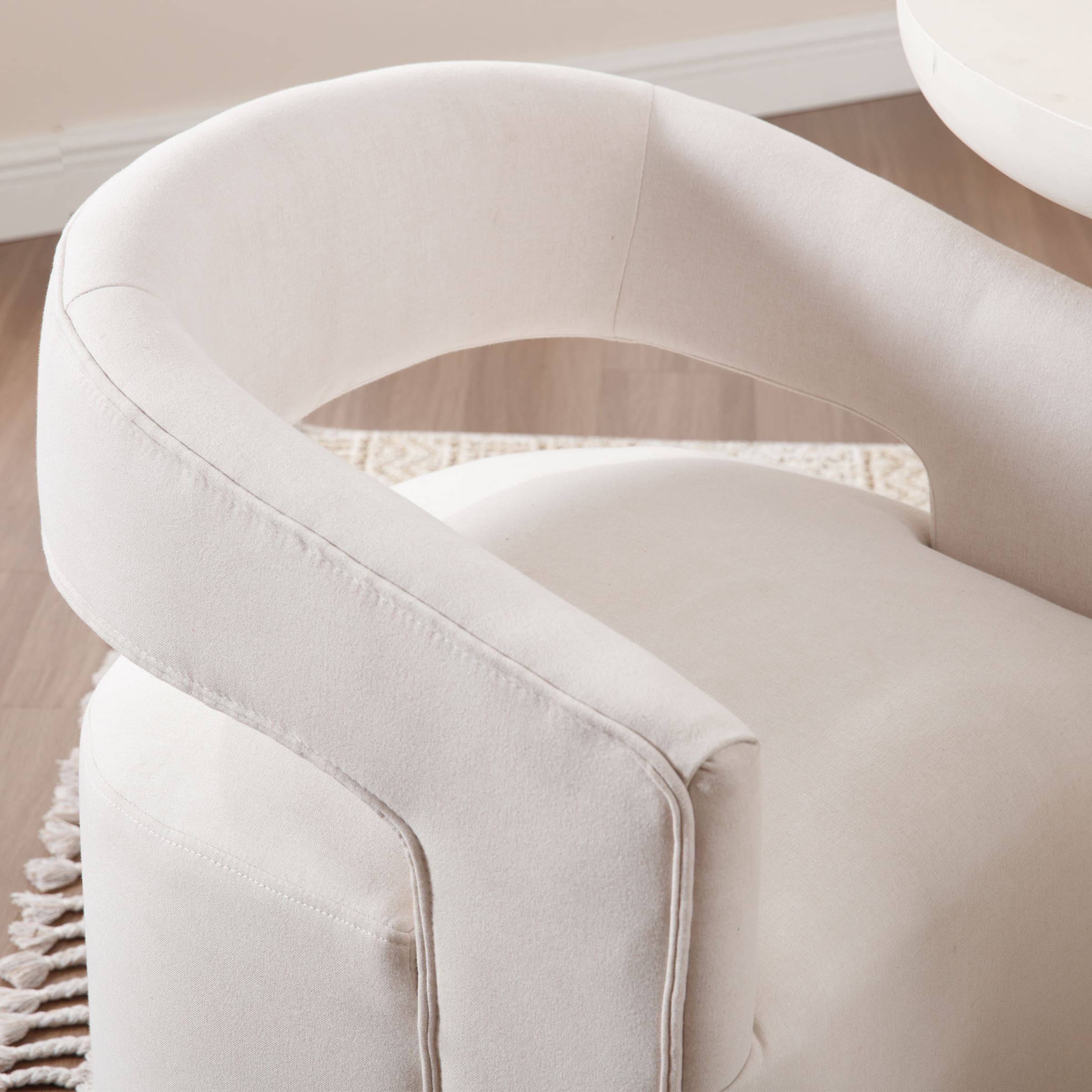 ROCITY Swivel Open Back Dining Chair 1 PCS - 10027DC