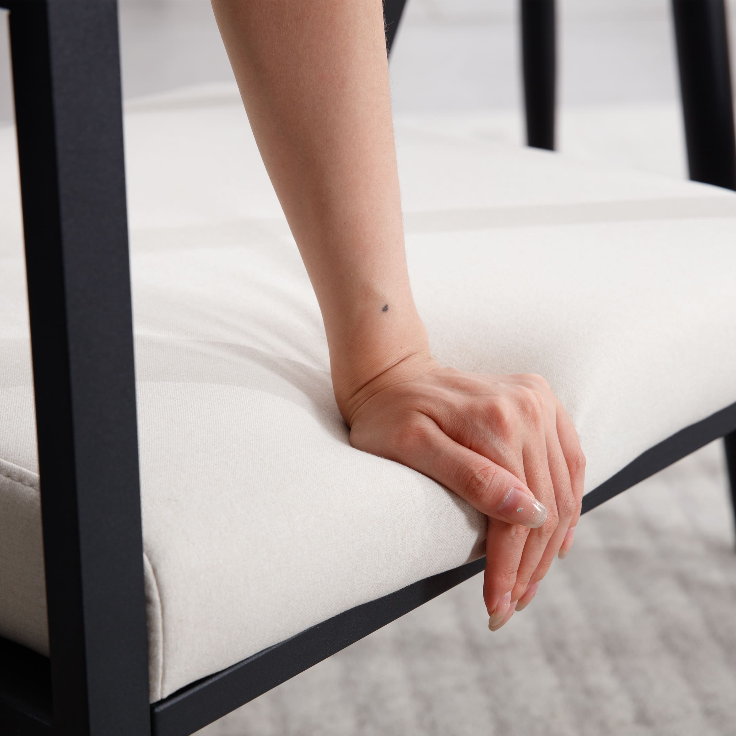 ROCITY Upholstred Dining Chairs Set of 2 - X381