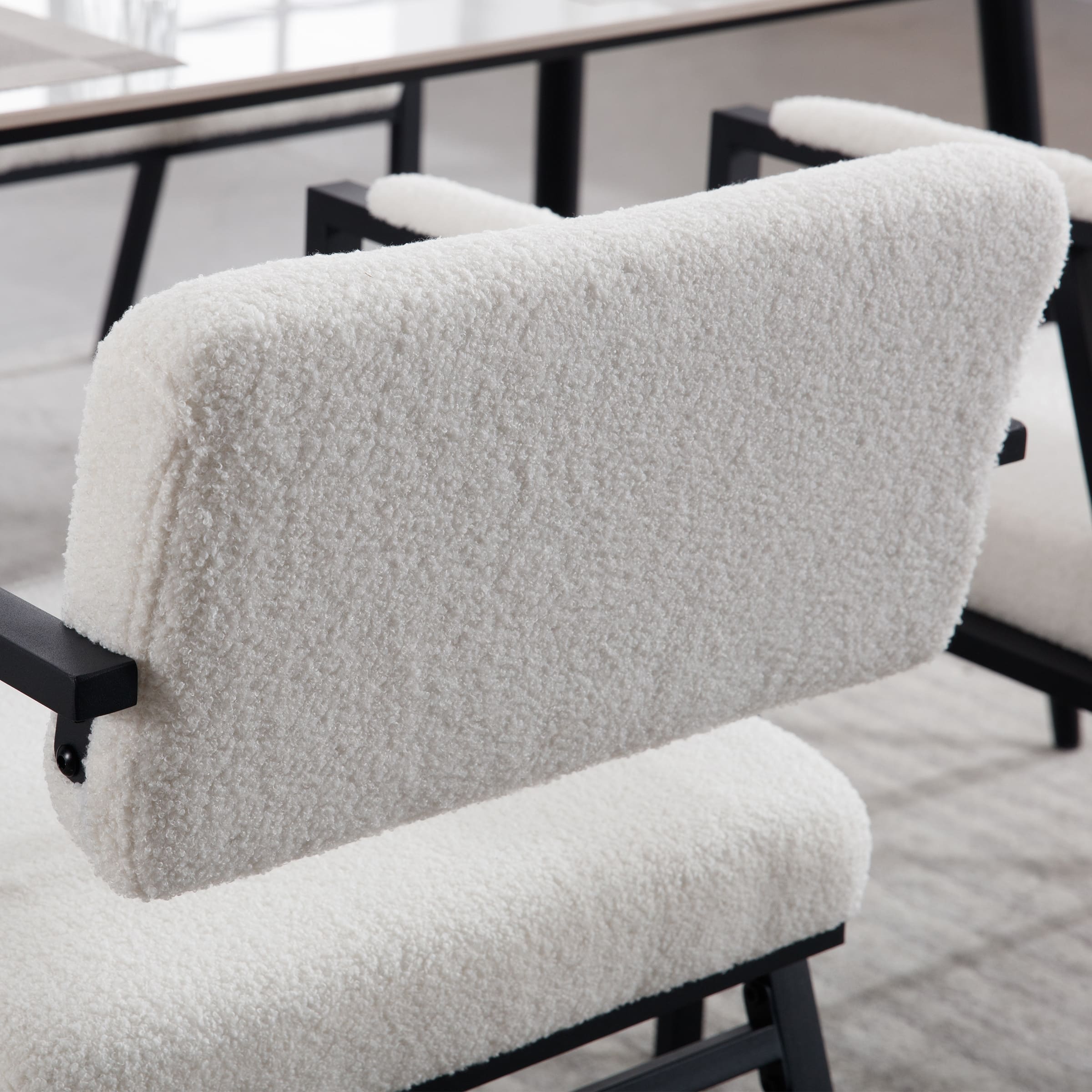 ROCITY Upholstred Dining Chairs Set of 2 - X381